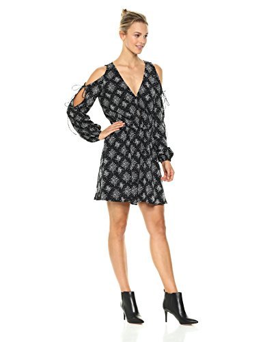 The Fifth Label Women's Long Sleeve Wrap Mini Dress - Elegant Casual & Party Wear for Spring Summer