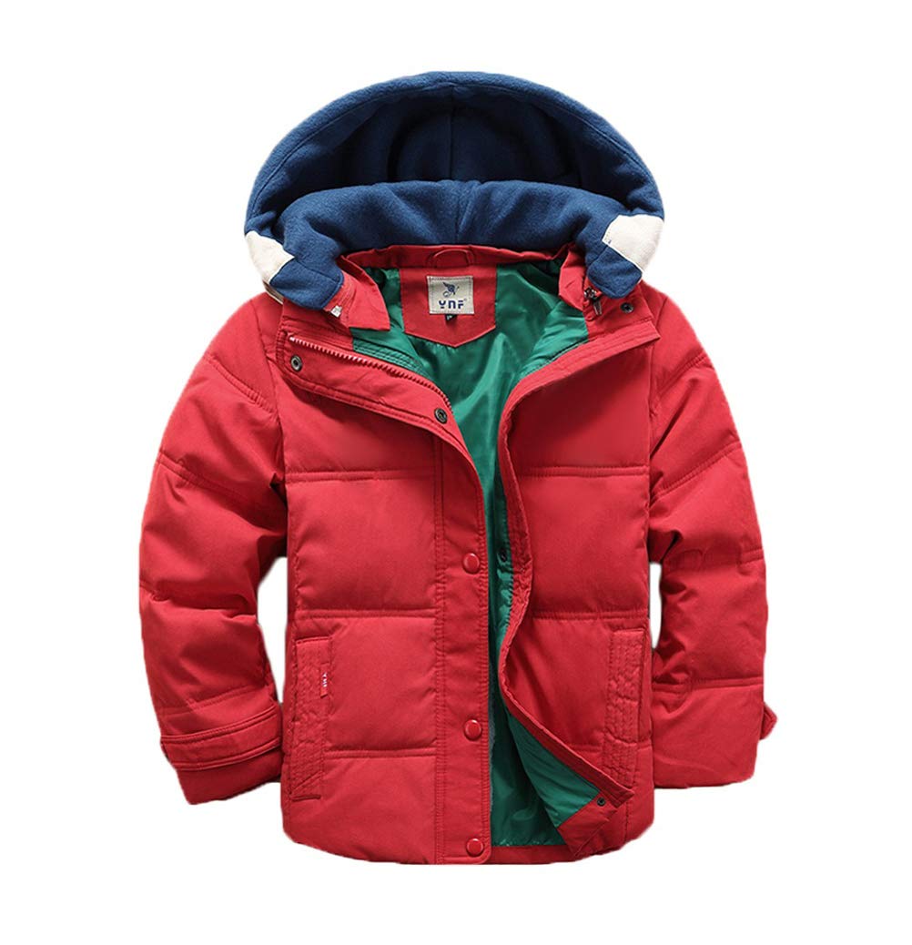 Valentina Kids Winter Thickened Hooded Jacket - Warm Quilted Coat for Boys & Girls | Outdoor Casual Wear for Autumn & Spring | Perfect for School, Playdates & Cold Weather Adventures