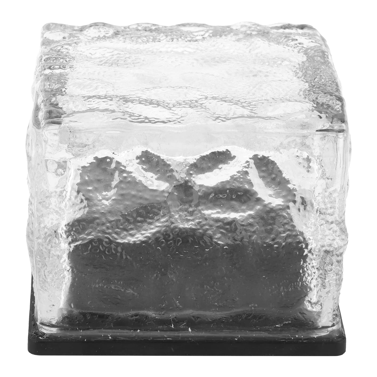 Walfront Solar Powered LED Garden Light - Square Ice Cube Design for Underground & Landscape Lighting | Outdoor Pathway, Patio, Yard Decoration
