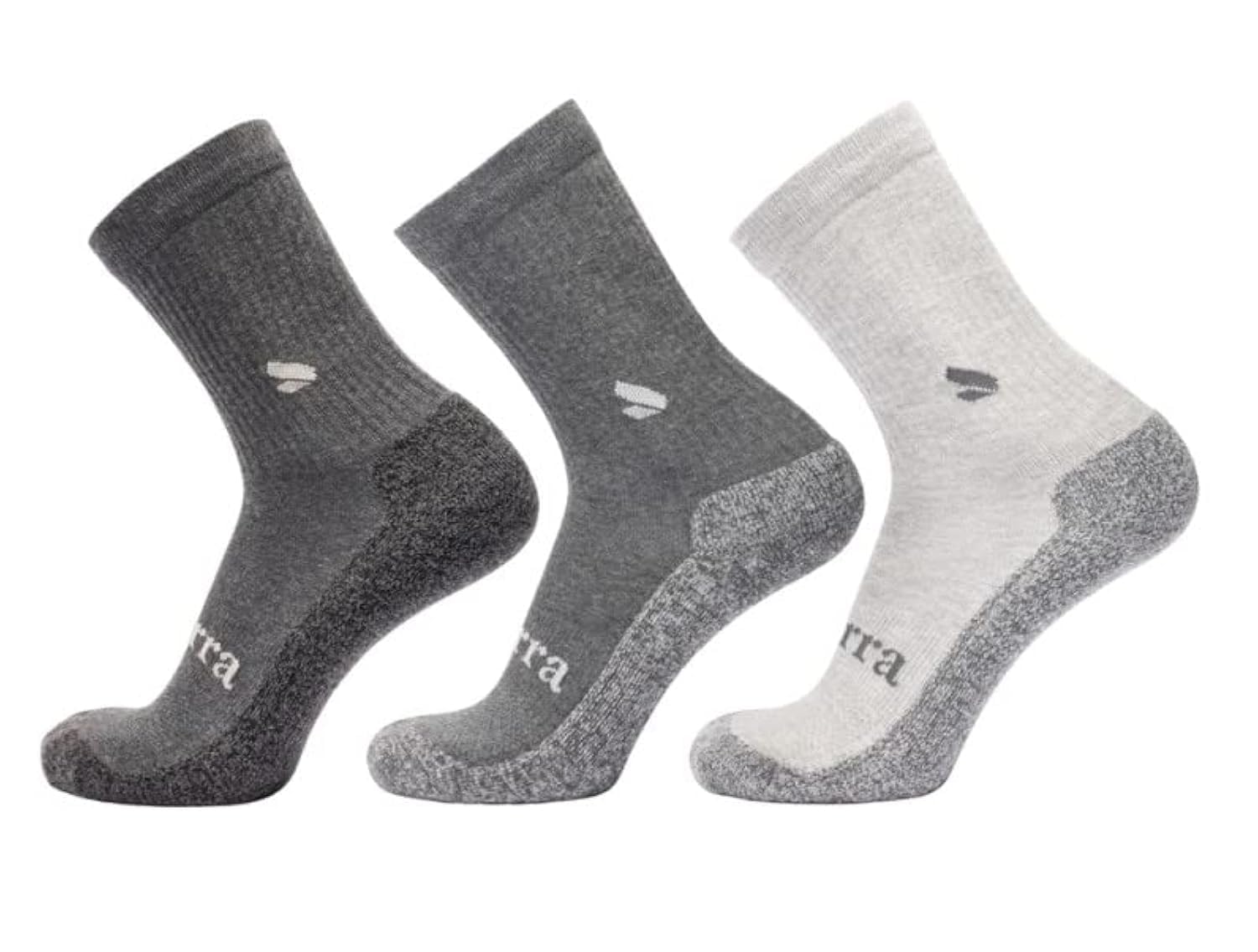 Breathable Unisex Cushioned Compression Socks & No-Show Socks - Moisture-Wicking Athletic Crew Socks in Black/White/Multicolor - Perfect for Running, Hiking & Everyday Comfort