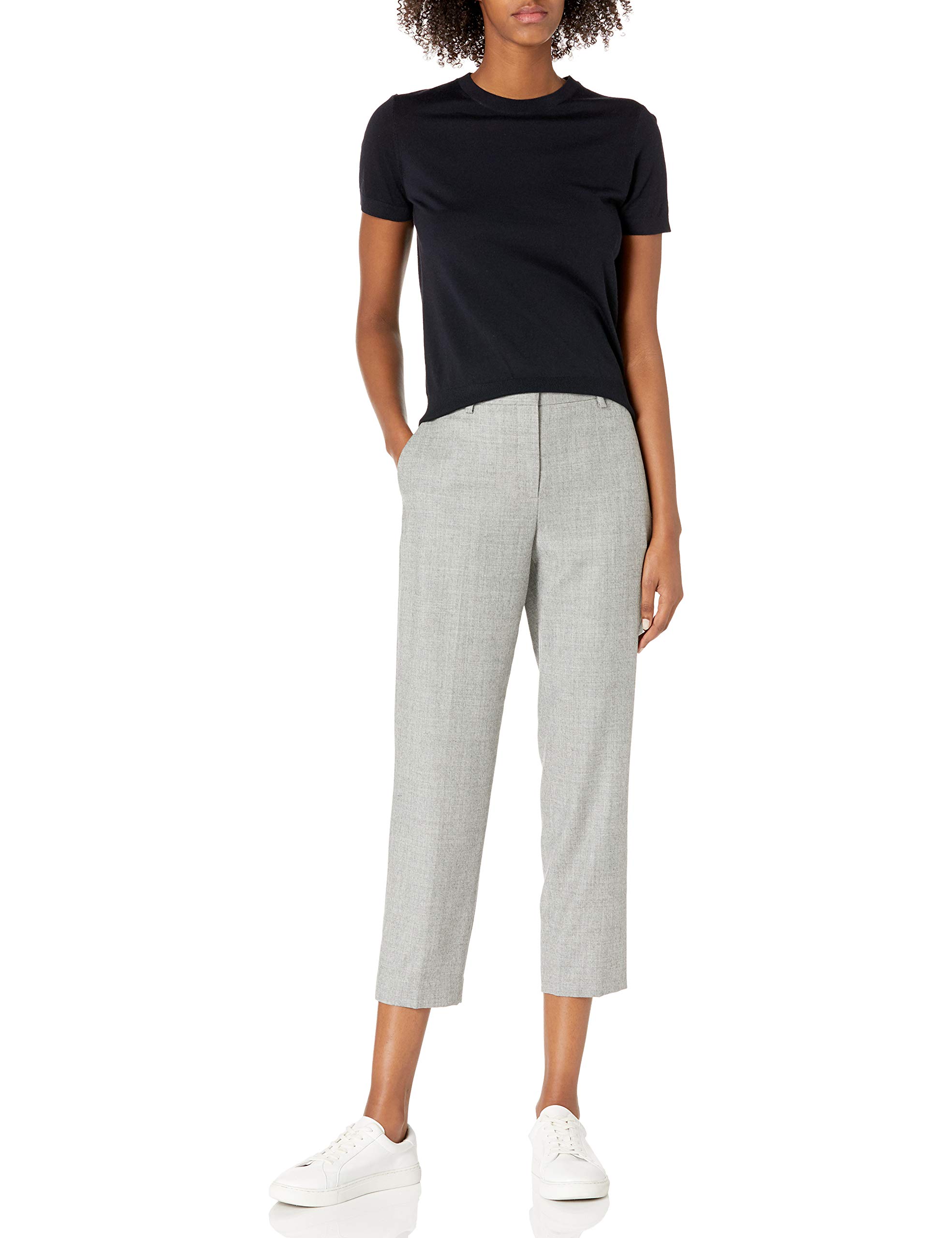 Theory Women's Basic Crewneck T-Shirt - Soft Cotton Casual Tee for Everyday Wear | Perfect for Work, Weekend & Layering