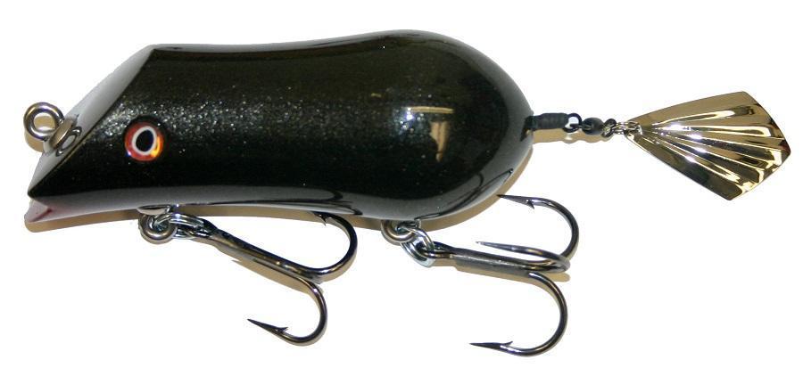 Premium Musky Rat Flaptail Surface Bait Lure for Catfish Fishing - Ideal for Freshwater Bass and Pike Fishing
