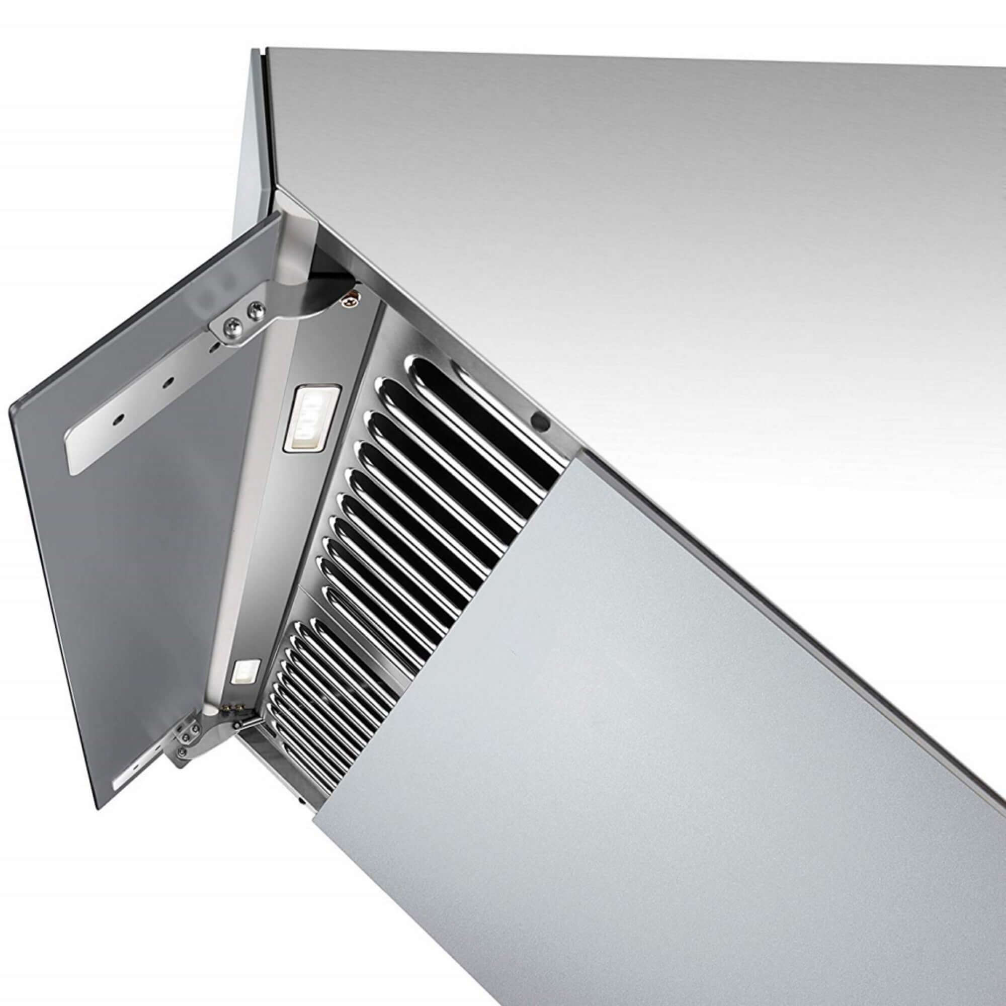 Fotile JQG7522 30-Inch 850 CFM Wall Mount Range Hood with Push Button Controls - Stainless Steel Kitchen Vent Hood for Gas Stoves, Cooking Smoke Removal - Perfect for Modern Home Kitchens & Open Concept Designs