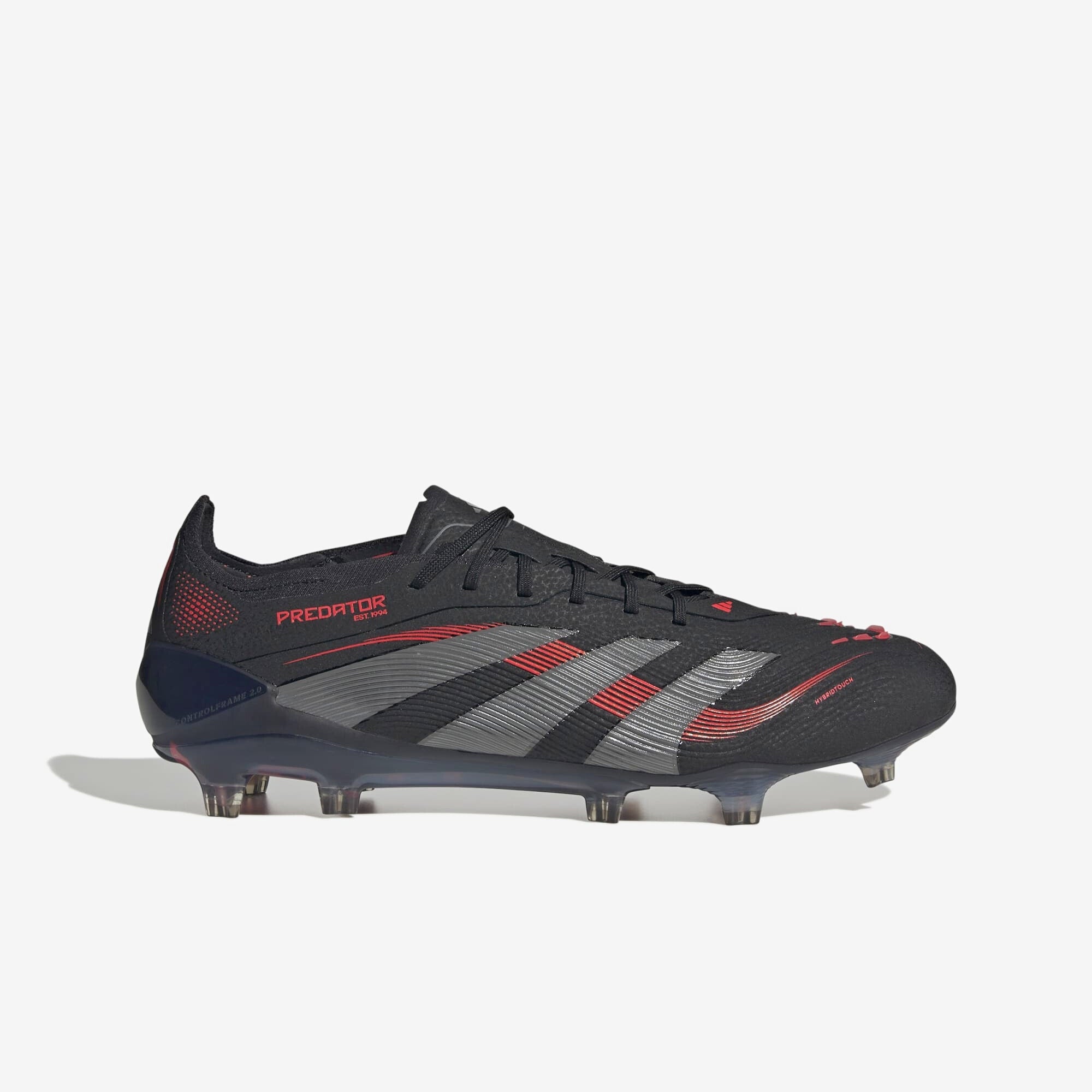 adidas Predator Elite Soccer Cleats - Men's Firm Ground Football Boots with Enhanced Grip & Control for Competitive Matches and Training