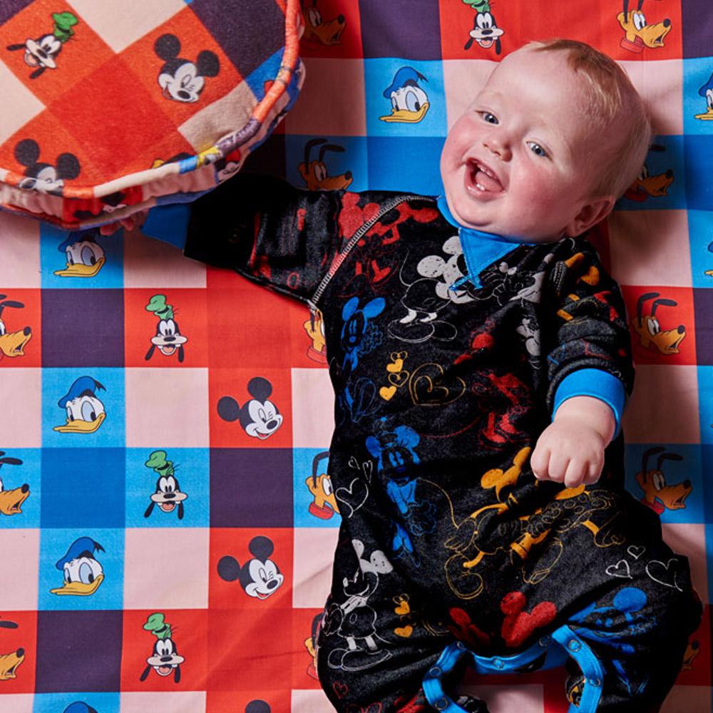 Disney X Kip&Co Lover Boy Romper - Cute Baby Jumpsuit for Boys & Girls | Perfect for Playdates, Birthday Parties & Disney-Themed Events
