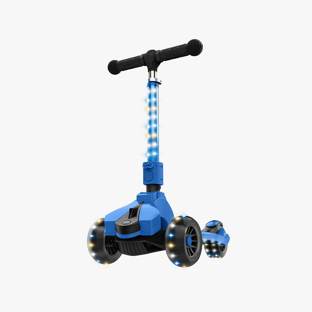 Saturn Folding Kick Scooter for Adults & Teens - Lightweight Aluminum Commuter Scooter with Adjustable Handlebar - Perfect for Urban Commuting, Campus Travel & Leisure Riding