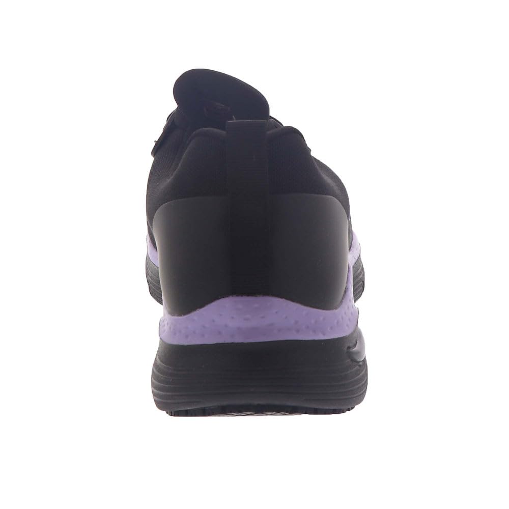 Skechers Women's Arch Fit SR - Evzan Slip Resistant Work Shoes for Nurses, Waitresses & Healthcare Professionals - Comfortable & Supportive for Long Shifts