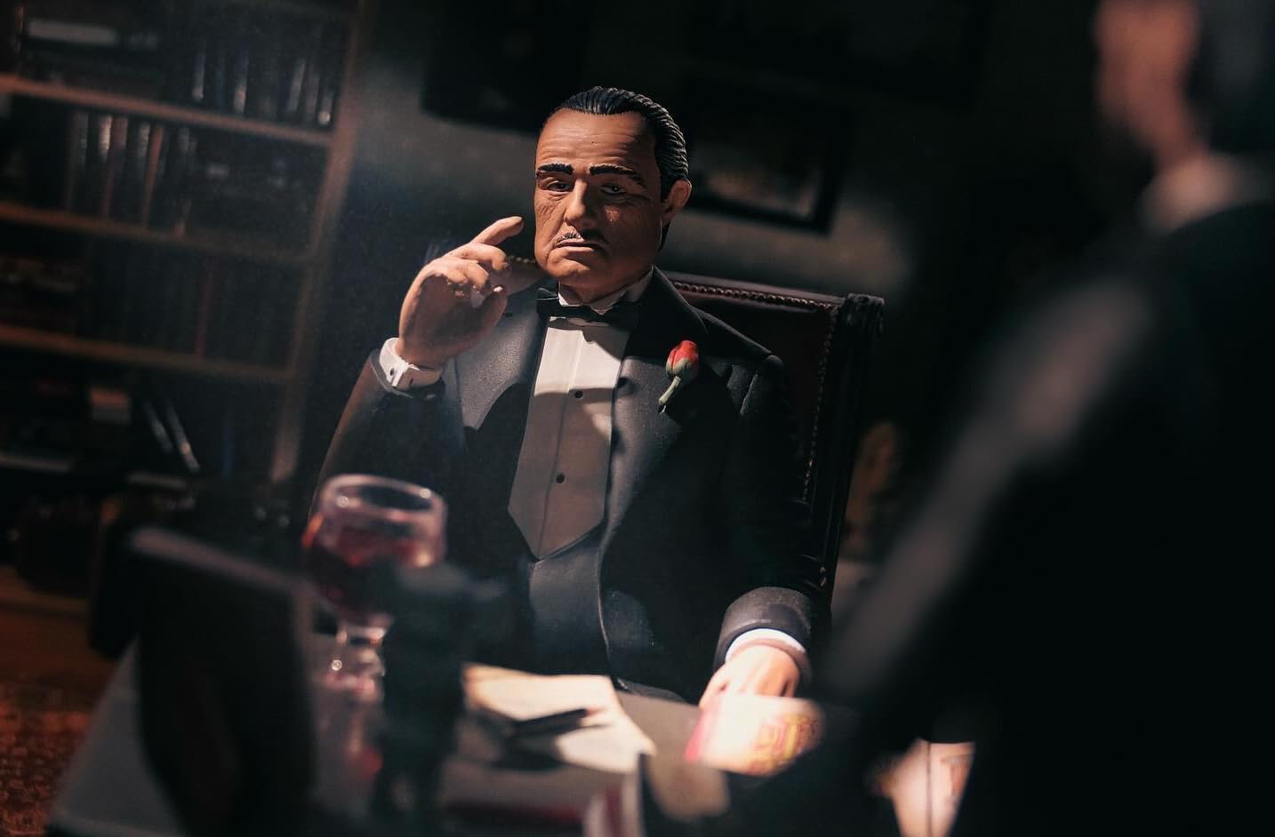 SD TOYS The Godfather Vito Corleone 15cm Collectible Figure - Perfect for Movie Fans, Gifts & Display
