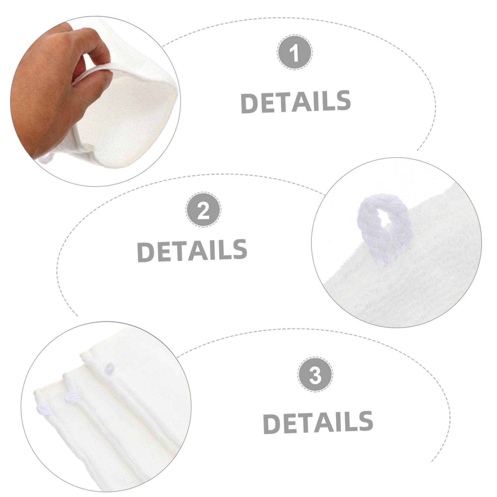 3Pcs Soft Face Cleansing Gloves - Gentle Makeup Remover & Exfoliator for Sensitive Skin | Bath & Shower Essential | Perfect for Daily Skincare Routine & Travel