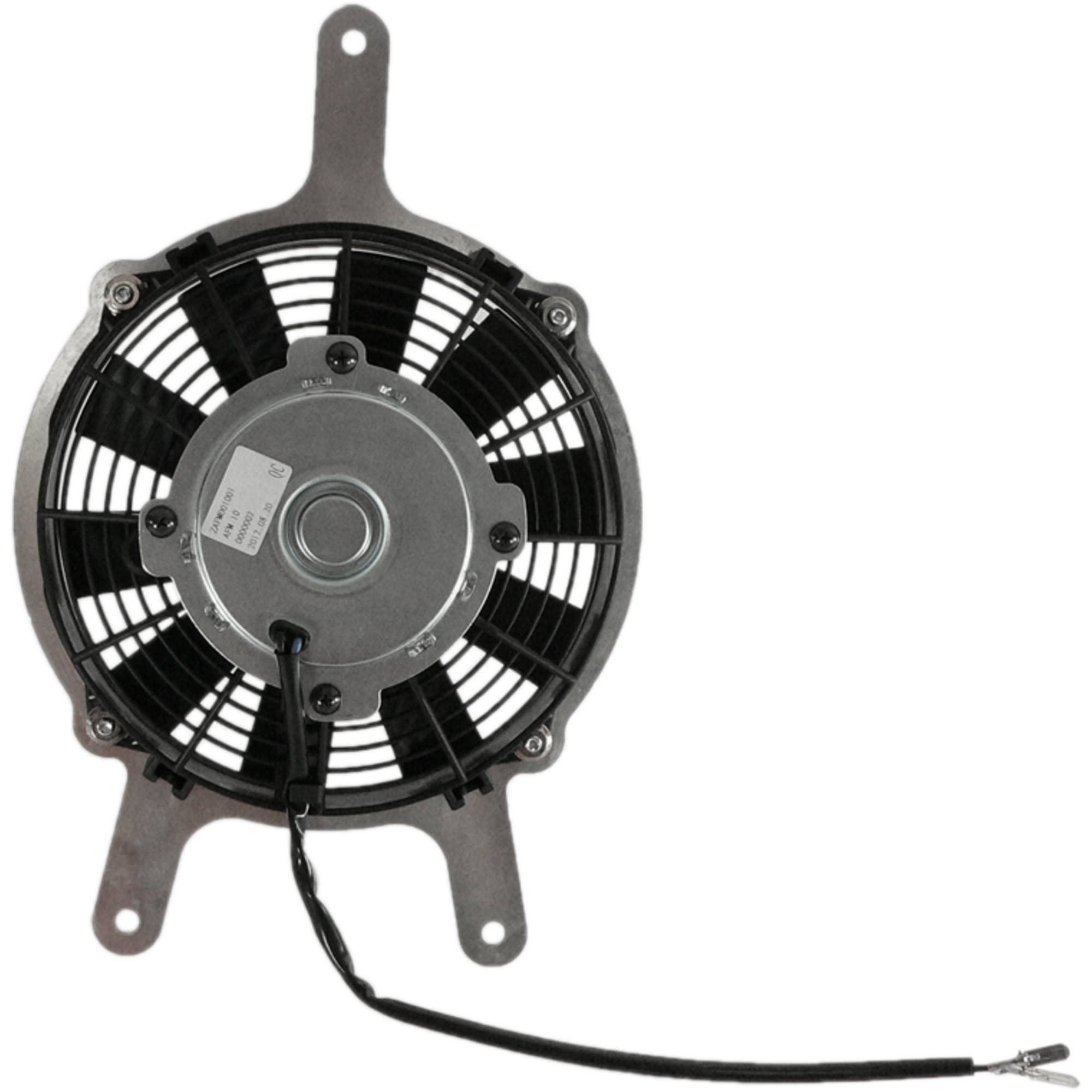 All Balls Racing 70-1008 Cooling Fan Replacement for Kawasaki KVF650 Brute Force 2006-2013 & KVF750 Brute Force 2005-2011 - ATV Engine Cooling System Upgrade for Off-Road Adventures