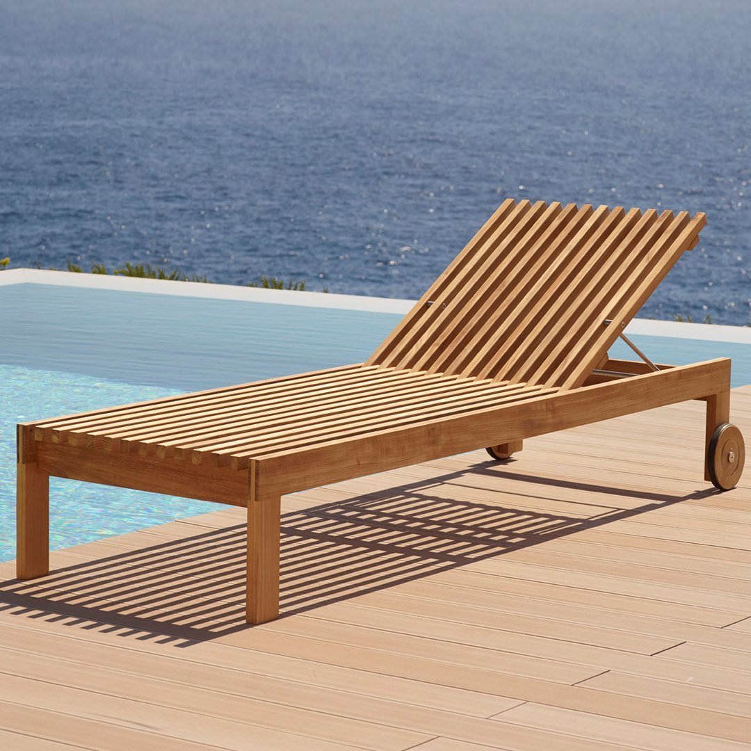 Foersom Hiort Lorenzen Amaze Sunbed - Premium Outdoor Seating with Cane Line Design for Patio, Garden, and Poolside Relaxation