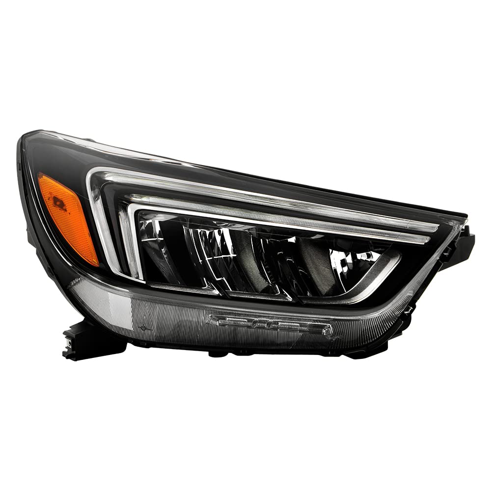 2017-2021 Buick Encore LED Headlights - OEM Style Aftermarket Replacement with Full LED Tube (Right Passenger Side) | Perfect for Night Driving & Enhanced Visibility