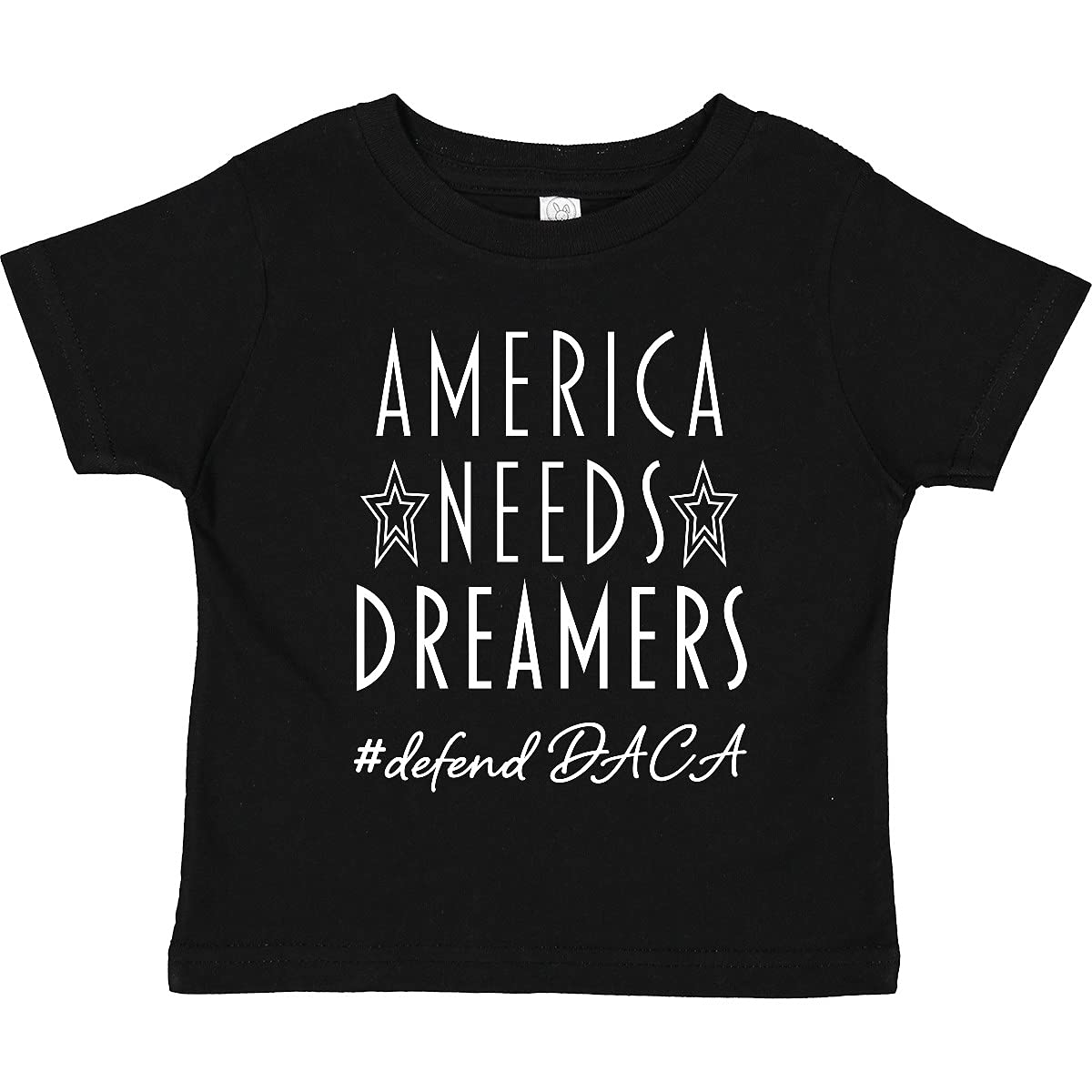 Inktastic America Needs Dreamers - Defend DACA Toddler T-Shirt | Cute Baby Boy & Girl Tee | Support Immigration Rights | Soft Cotton Kids Shirt for Playdates & Family Outings