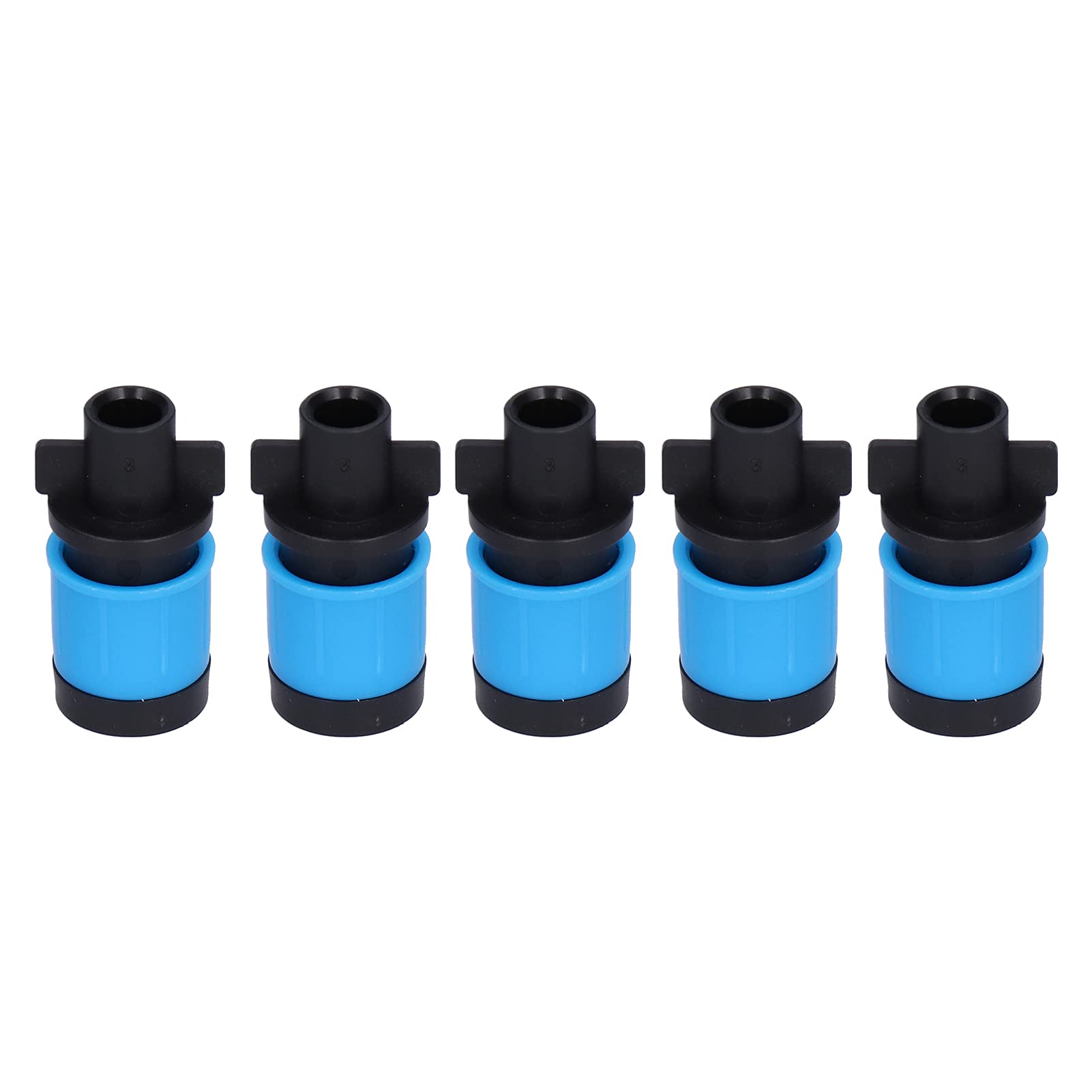 01 Spray Nozzle - 5PCS Garden Cooling Misting Nozzle Sprinkler Head for Irrigation System | Perfect for Lawn, Greenhouse & Outdoor Plant Watering