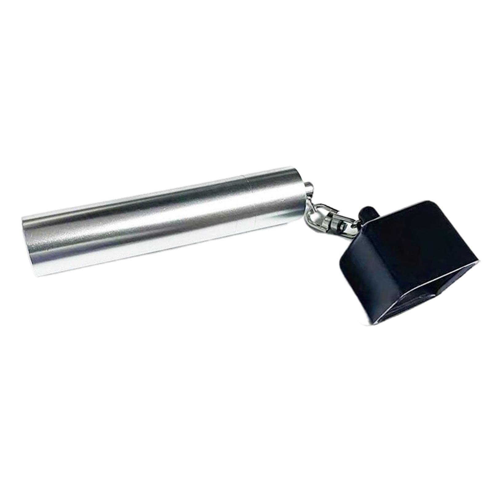 Premium Billiard Chalk Holder - Durable Pool Chalk Cup with Rod Head for Pool Table Accessories | Perfect for Billiards Lovers & Professional Players | Silver Finish