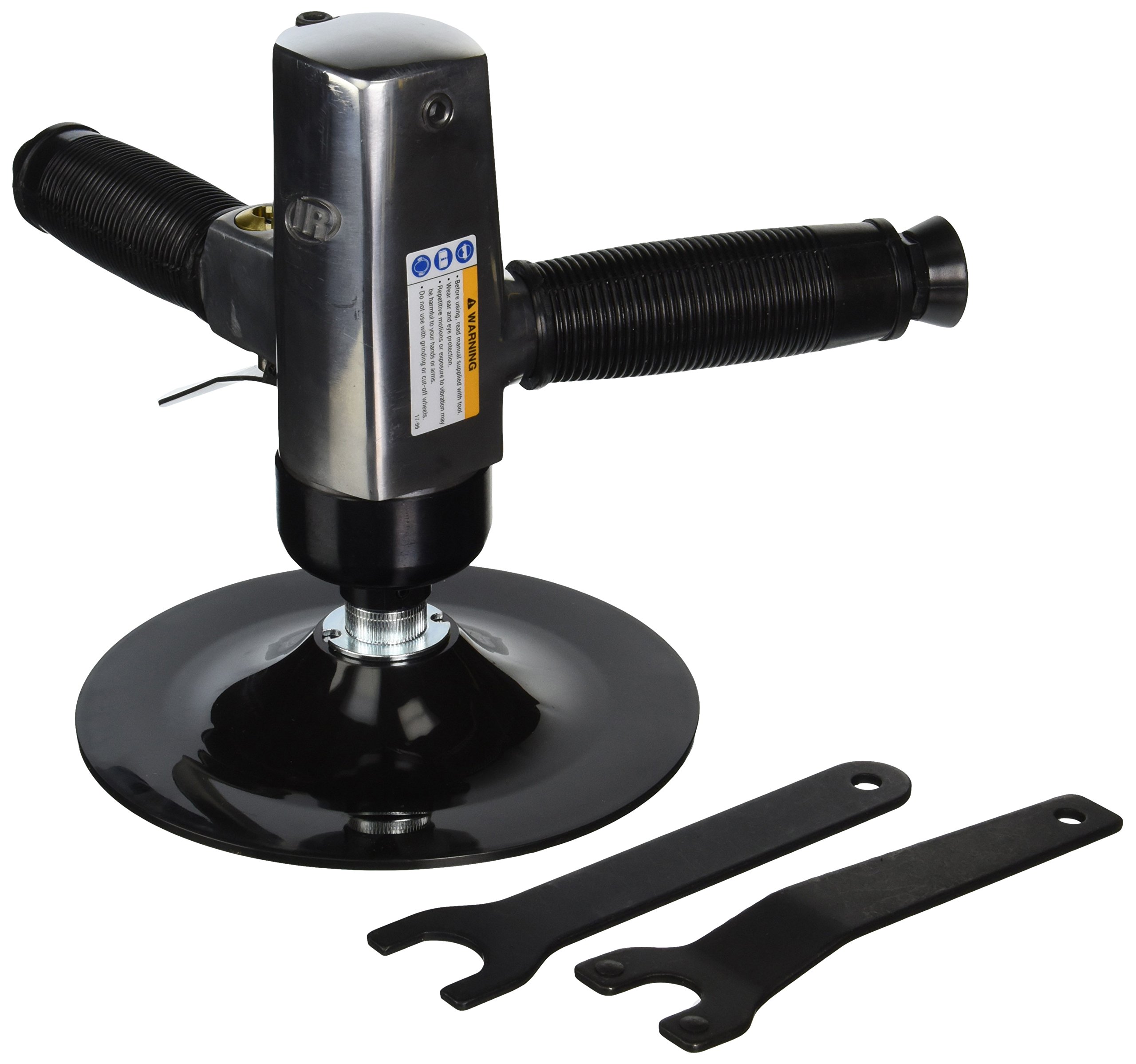 Ingersoll Rand 319A Heavy Duty 7-Inch Vertical Air Sander - Professional Pneumatic Tool for Metalworking, Wood Sanding & Auto Body Repair | Ideal for Industrial & DIY Projects