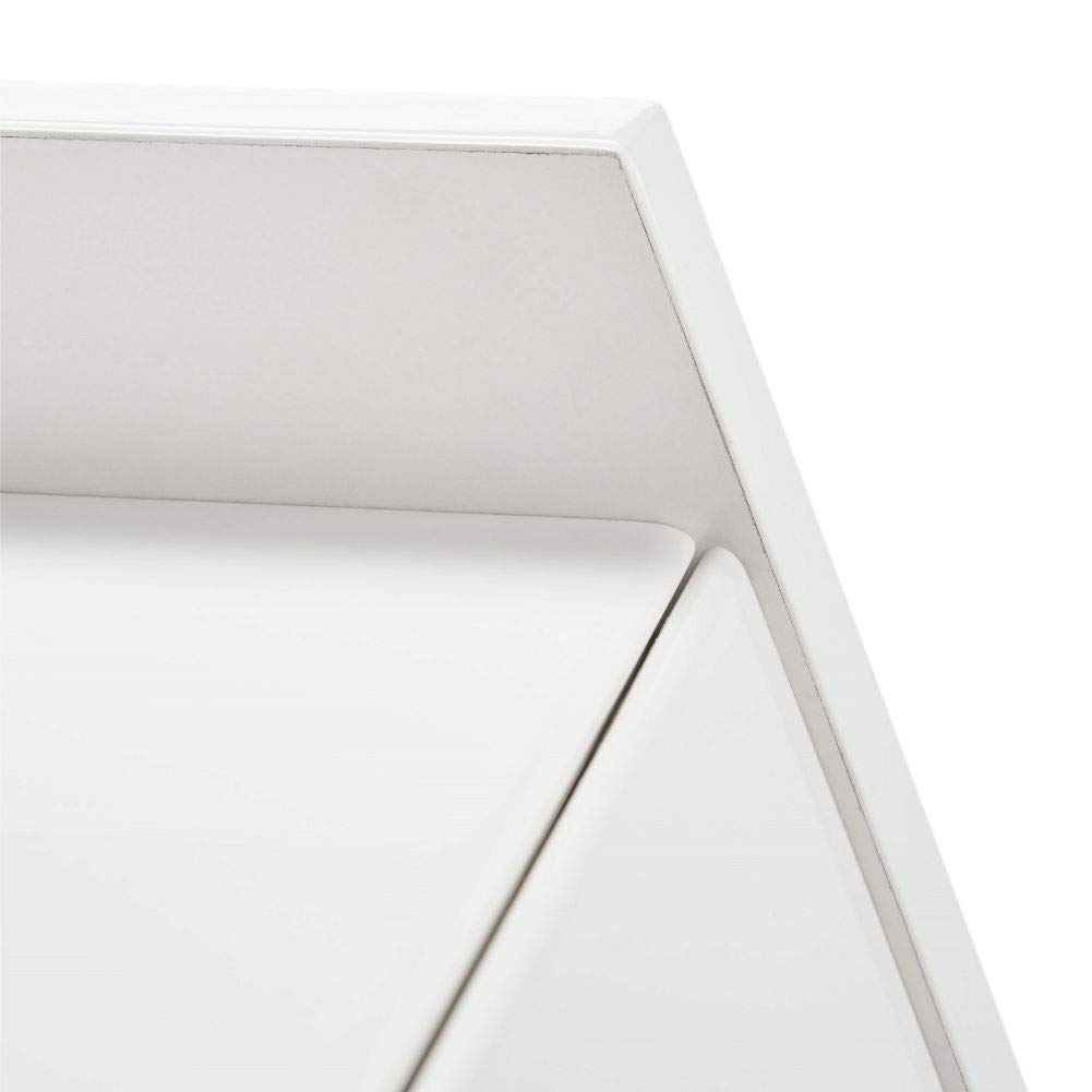 Safavieh Xander Modern White Storage Secretary Desk - Home Office Writing Desk with Drawers & Shelves for Small Spaces, Study & Workspaces