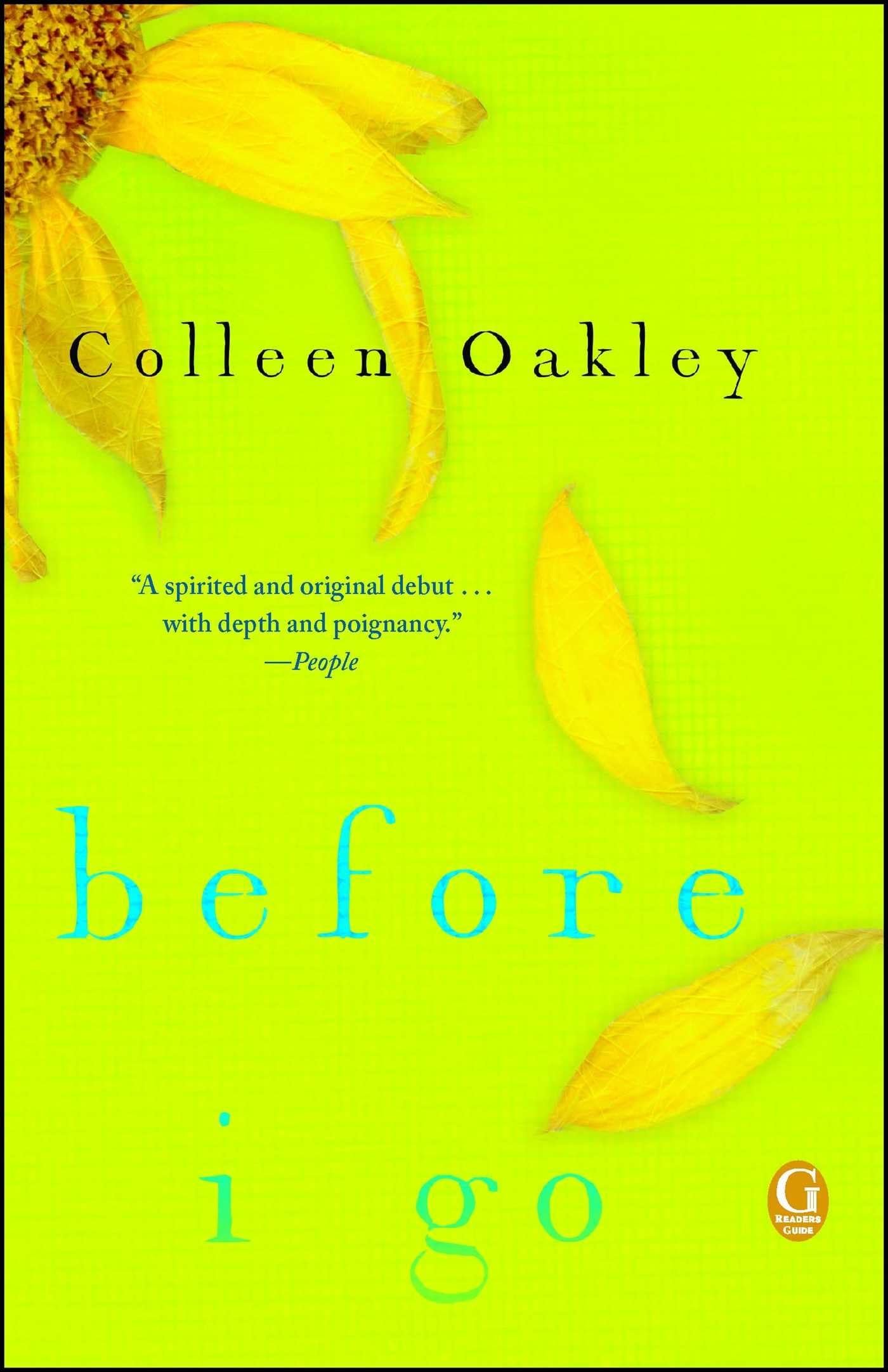 Before I Go: A Must-Read Book Club Recommendation - Perfect for Reading Groups & Emotional Story Discussions