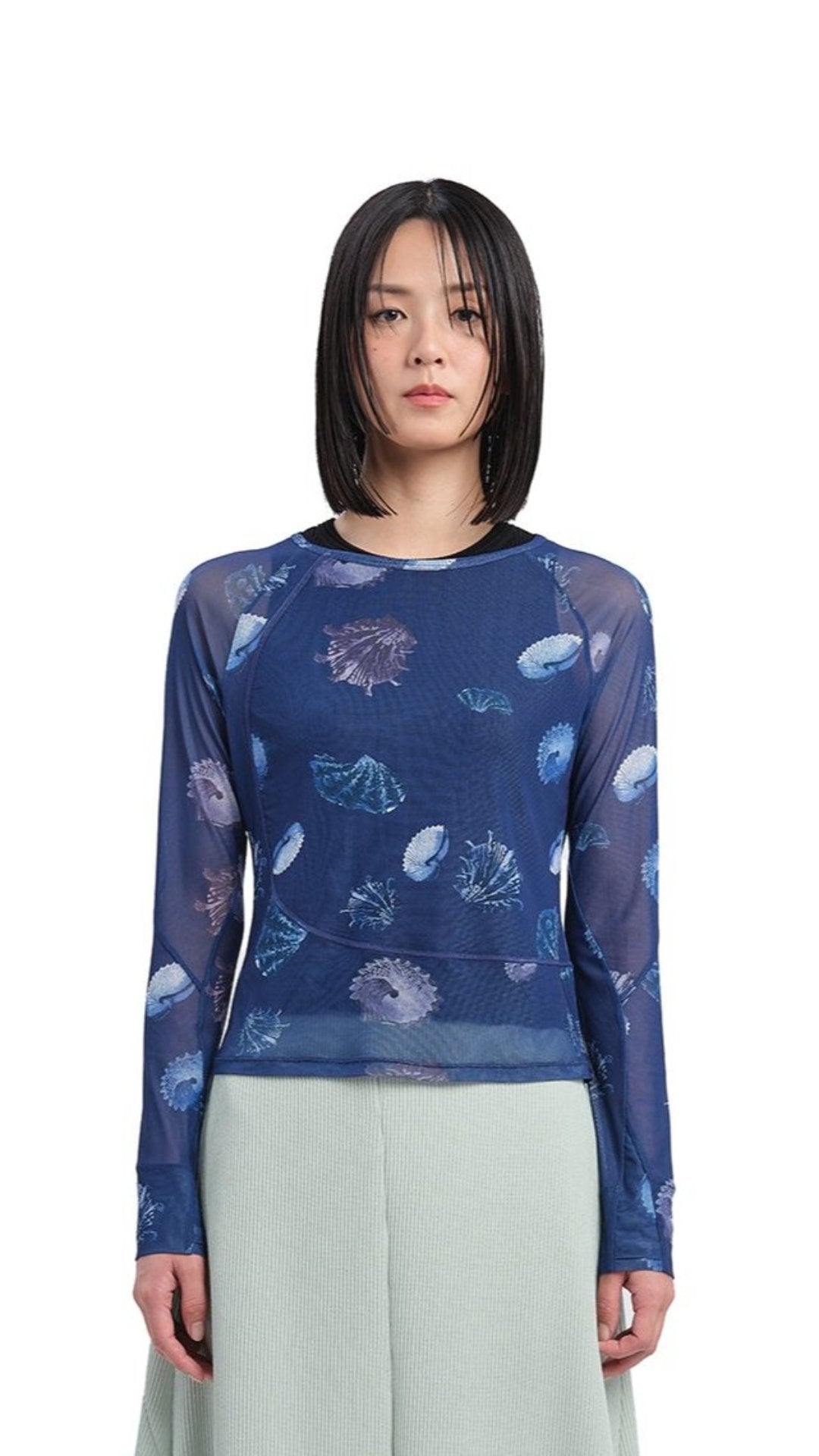 Stylish Pattern Mesh Shirt for Men & Women - Breathable Fashion Top for Casual Wear, Outdoor Activities & Summer Outfits