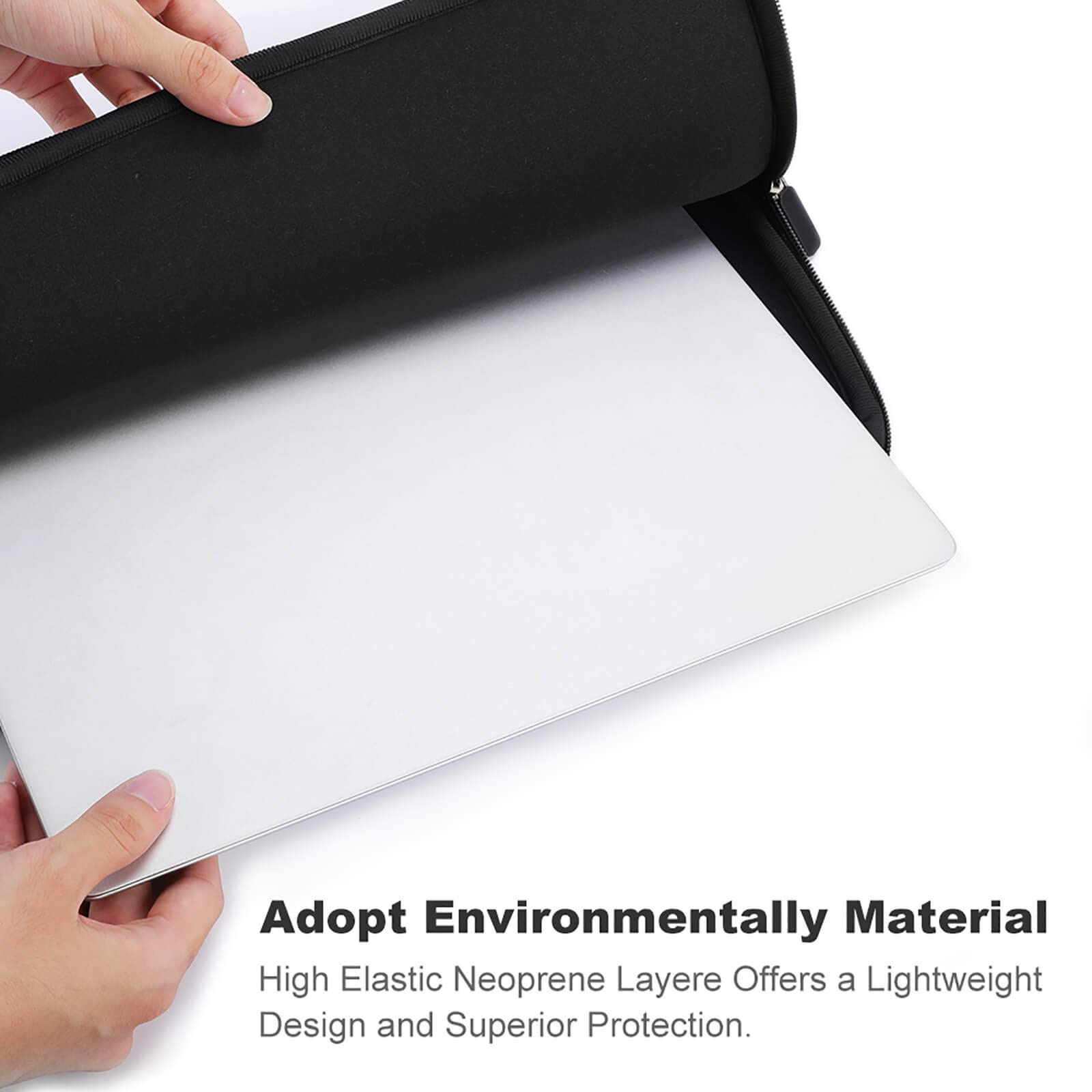 Waterproof Laptop Bag for Business & Travel - Slim Briefcase with Sasquatch Bigfoot Taco Design | Durable Computer Case for Work, Office & Commuting