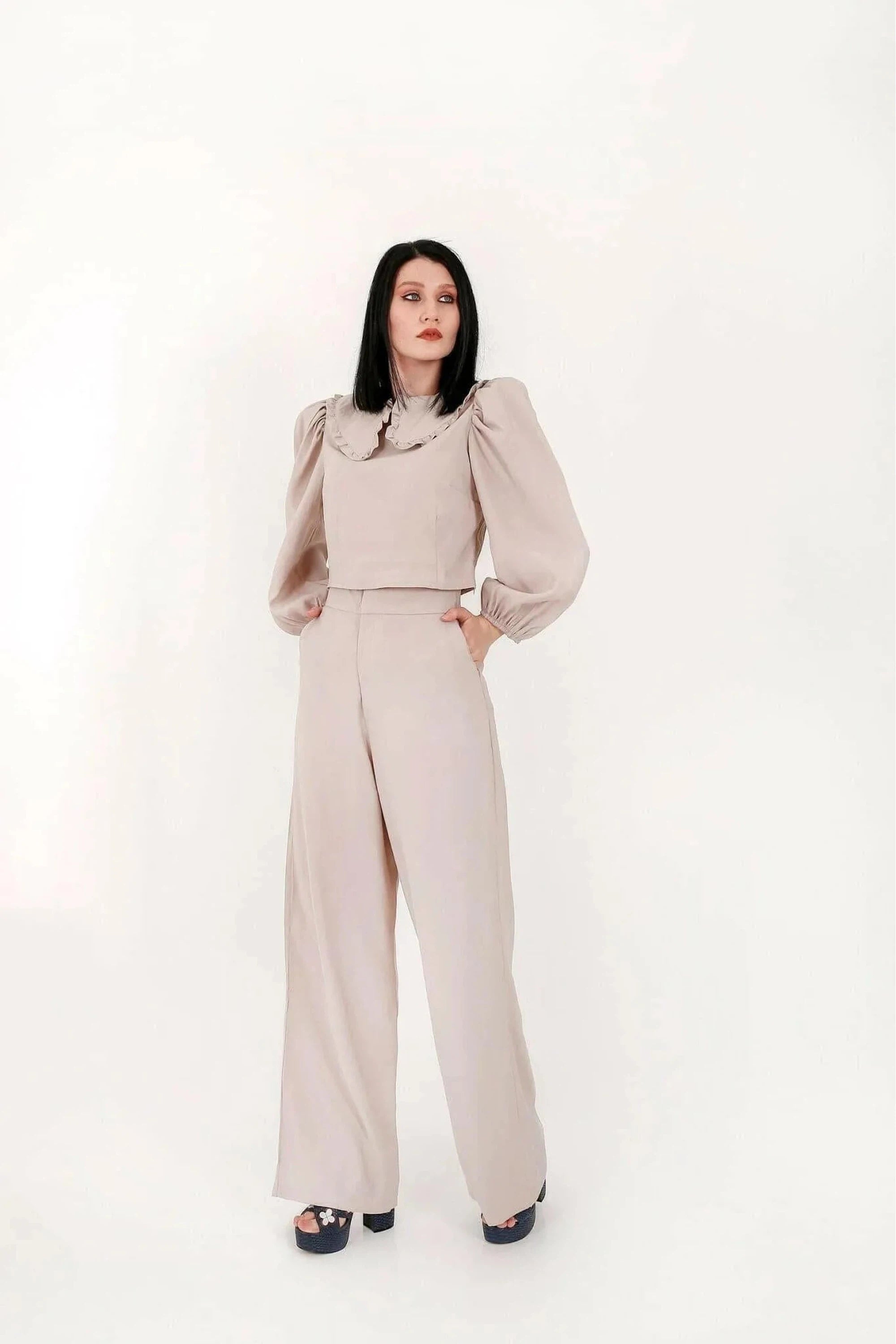 BY Baano Women's Trendy Pants Set - Stylish Dress Ensemble for Fashionable Outfits | Perfect for Office Wear, Casual Outings & Special Occasions