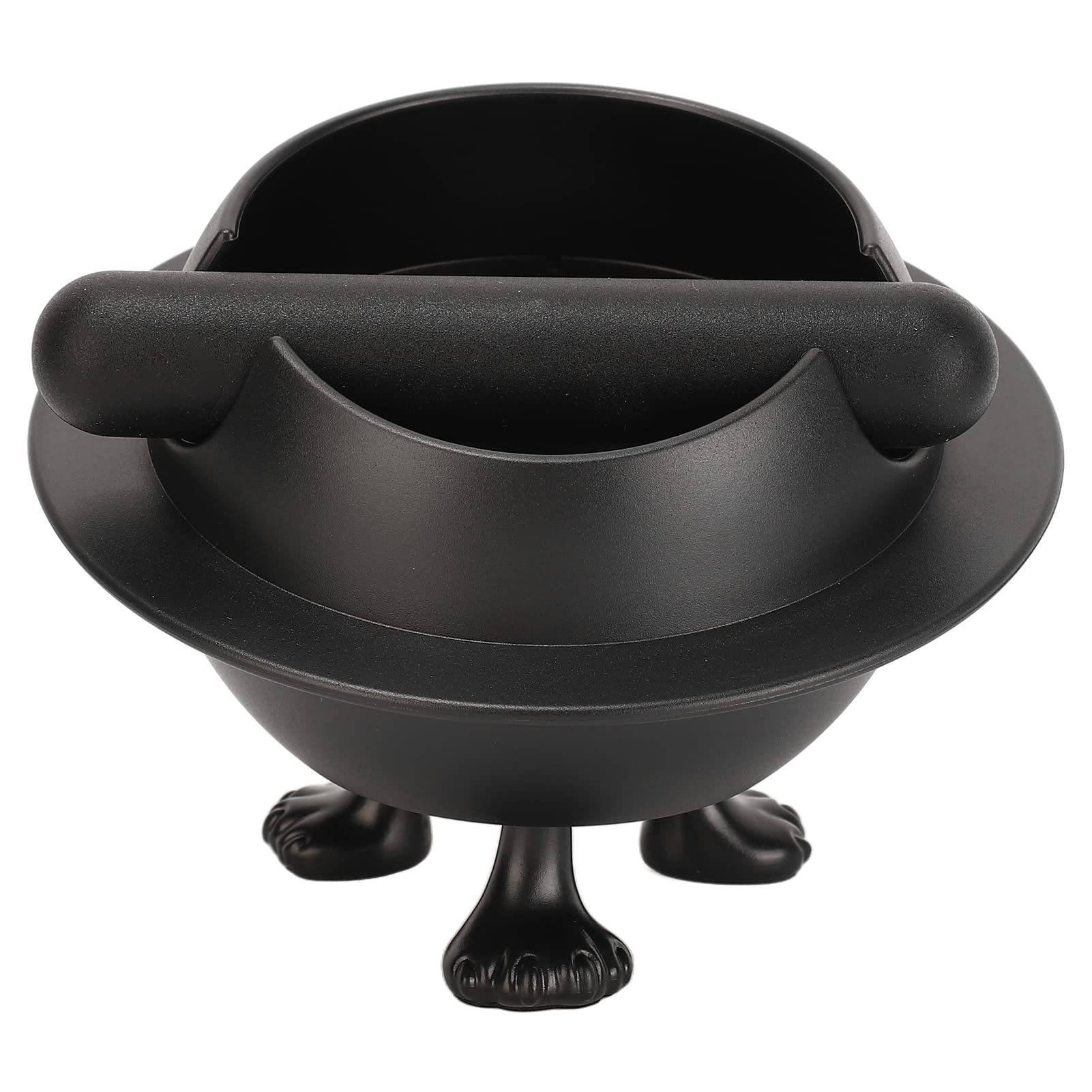 Planet-Shaped Anti-Slip Coffee Grind Dump Bin - Beveled Design Reduces Noise & Increases Friction for Espresso Bars - Perfect for Home Coffee Stations & Professional Cafés