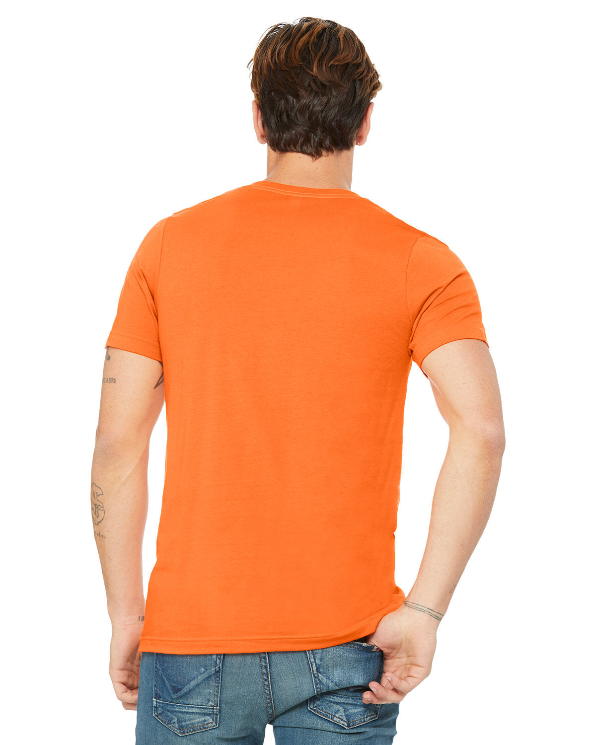 Bella + Canvas 3005 Unisex Jersey Short Sleeve V-Neck T-Shirt - Soft Cotton Tee for Men & Women - Perfect for Casual Wear, Gym, and Everyday Outfits