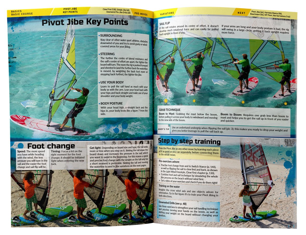 Tricktionary 3 Windsurfing Bible - Ultimate Guide for Windsurfing Tricks & Techniques | Perfect for Beginners & Pros | Use on Water, Beach & Training Sessions