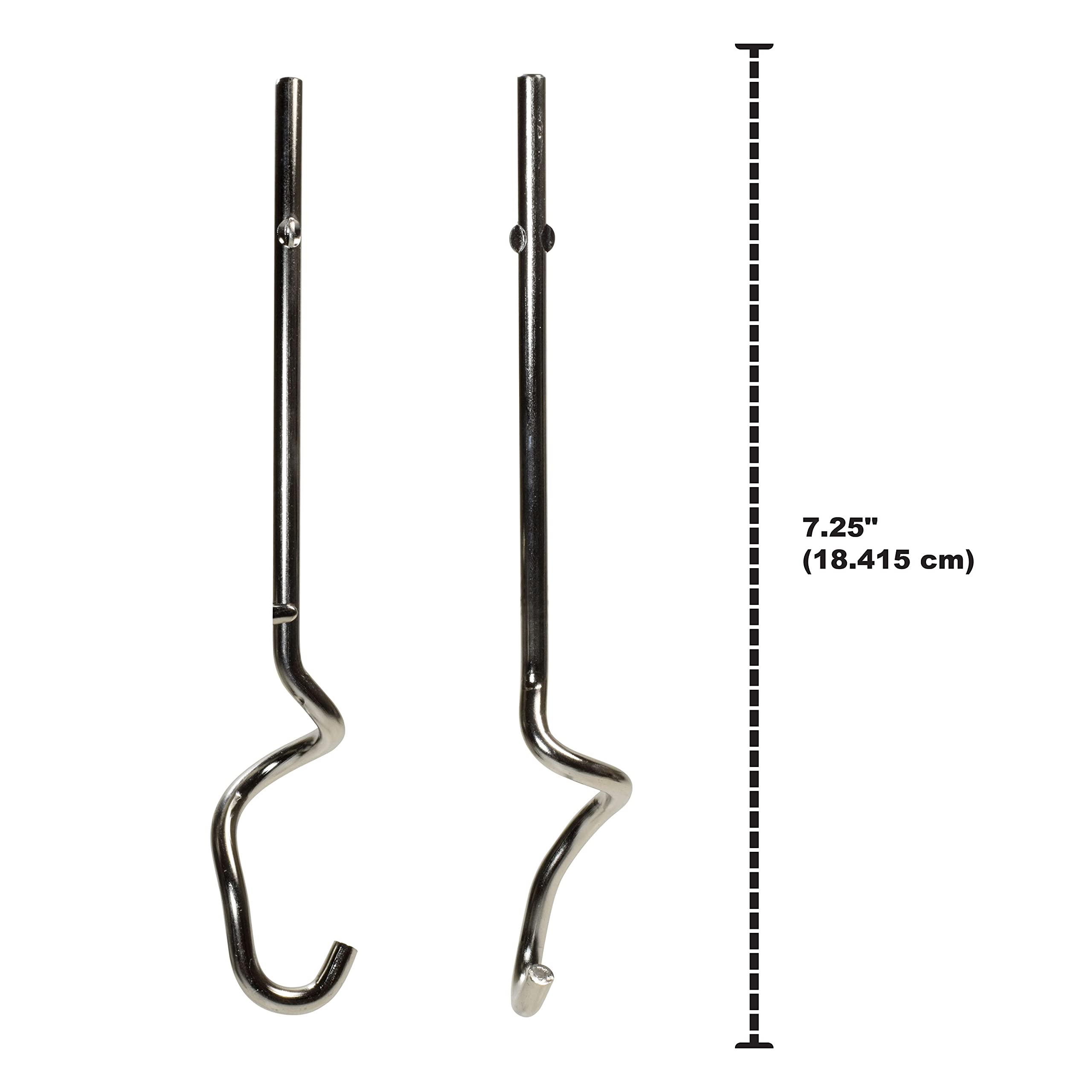 Univen Stainless Steel Dough Hooks for KitchenAid KHM2DH Hand Mixers - Heavy Duty Baking Accessories for Cookies, Bread & Pastry Dough - Perfect for Home Bakers & Professional Chefs