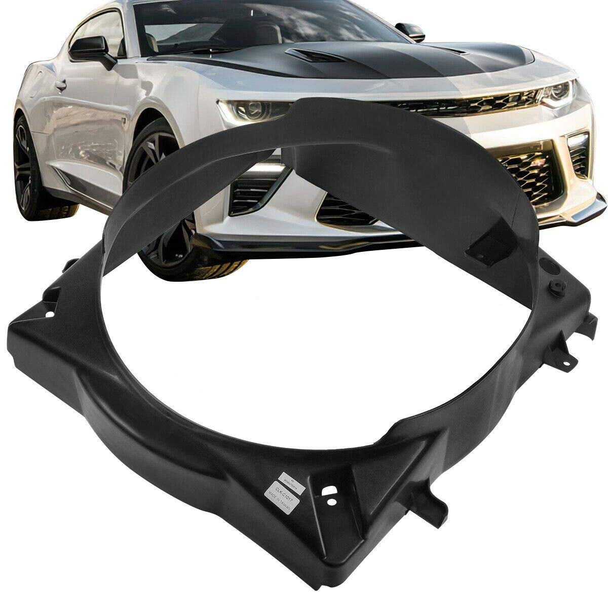 HOMU Radiator Cooling Fan Shroud Frame 52080127AA CH3110122 - Replacement Part for Jeep, Dodge, Chrysler - Perfect for Engine Cooling System Repair & Maintenance