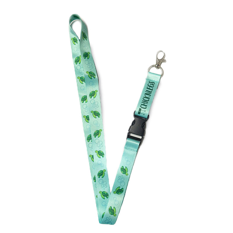 Premium Sea Turtle Lanyard - Adjustable & Durable ID Badge Holder for Work, School, Events - Eco-Friendly Marine Life Design