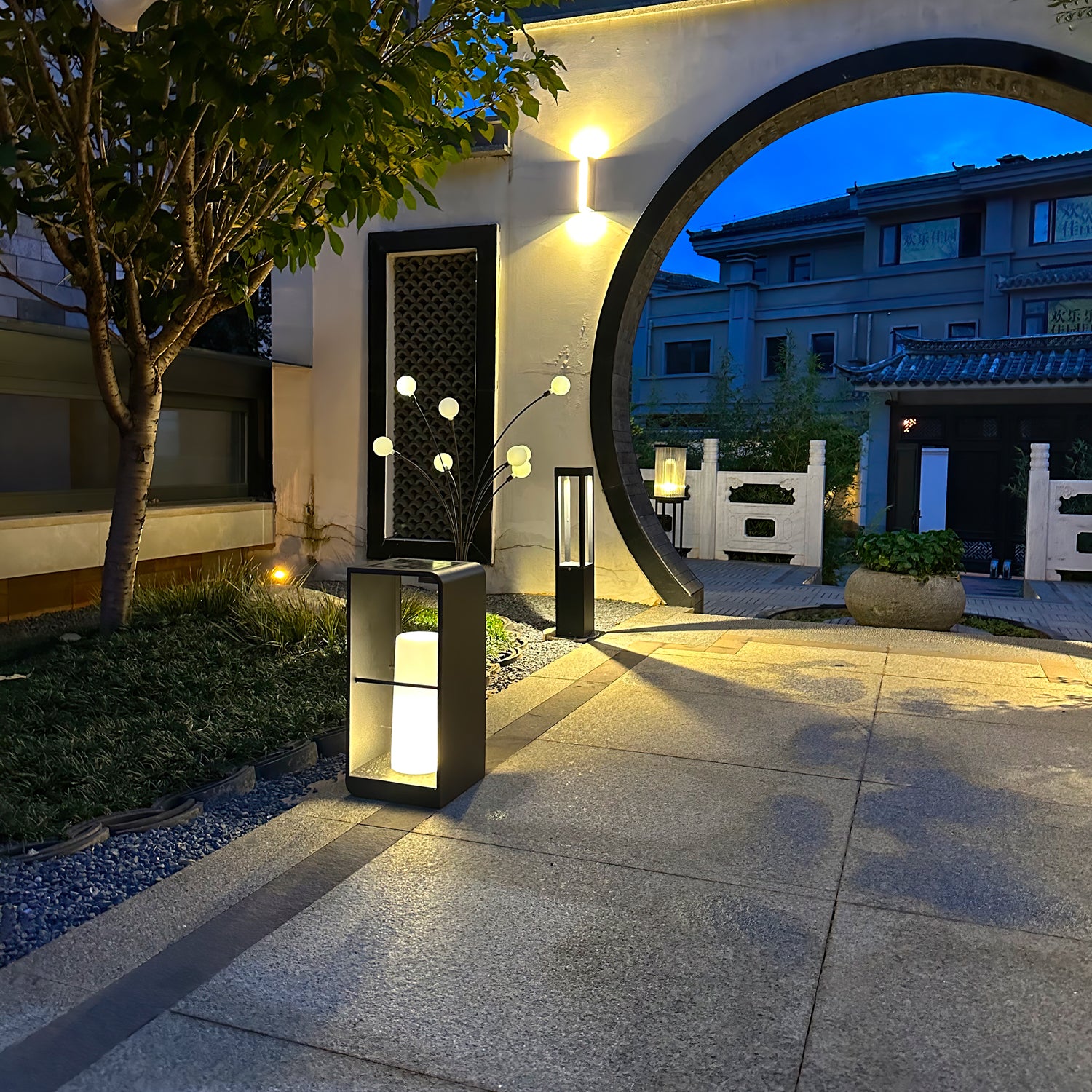 Zephyra Solar Powered Outdoor Garden Lights - Waterproof LED Landscape Lighting for Yard, Patio, Pathway - Perfect for Backyard, Lawn, Deck, and Garden Decor