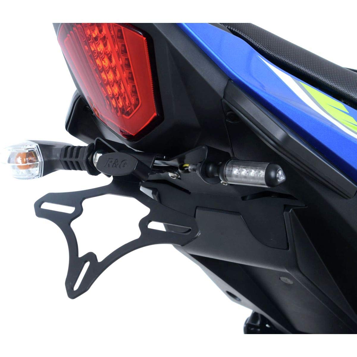 R&G Tail Tidy Fender Eliminator Kit for Suzuki GSX250R 2018 - Sleek Rear Fender Removal & License Plate Relocation - Perfect for Motorcycle Customization & Street Legal Mods