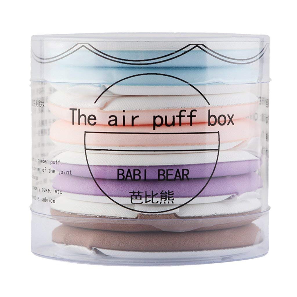8PCS Air Cushion Puff Sponge - Cream Foundation Applicator & Facial Powder Blender for Smooth Flawless Makeup - Multi Color Set - Perfect for Daily Makeup & Professional Beauty Application