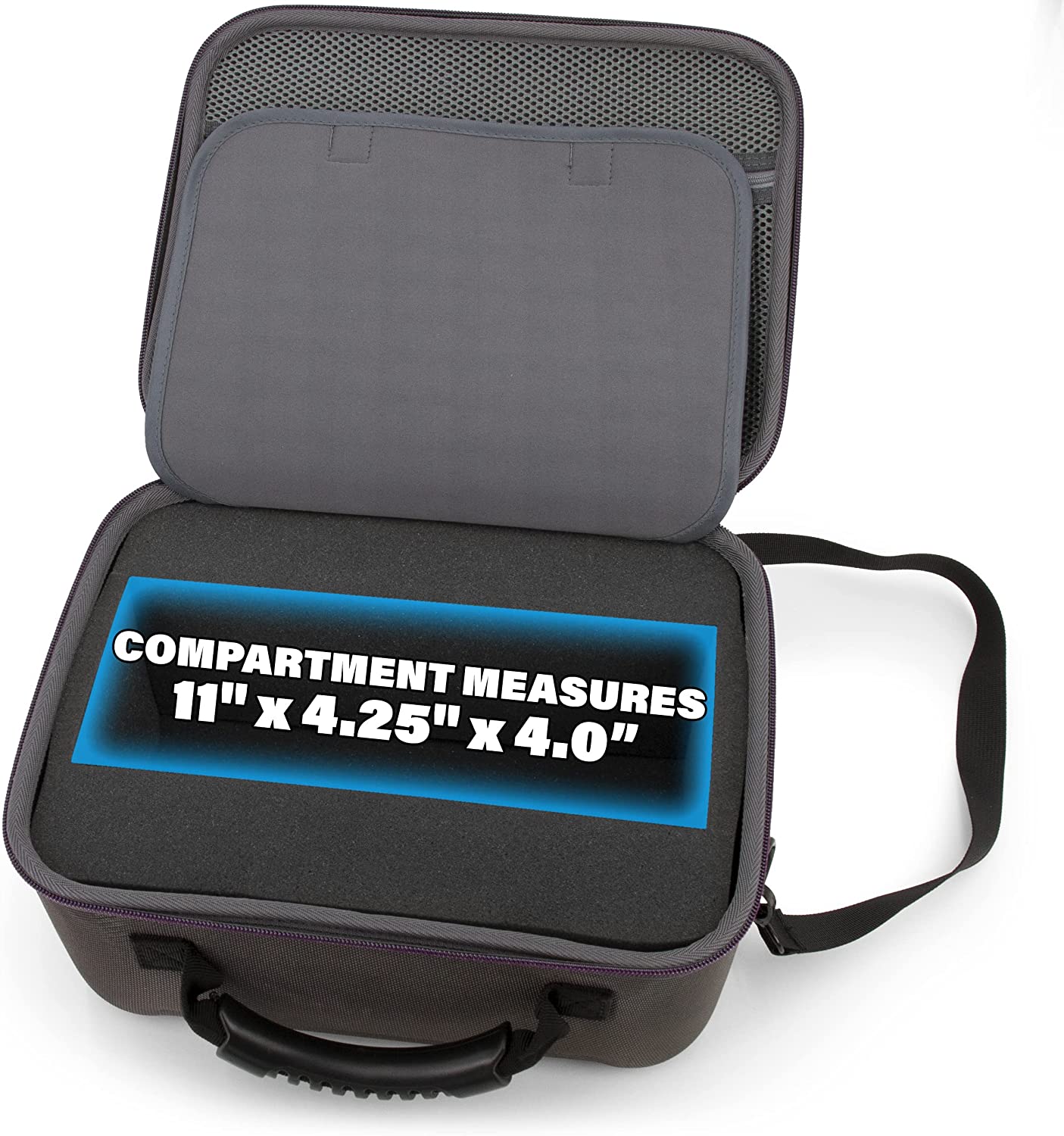 CASEMATIX Protective Carrying Case for Meeting Owl Pro & Owl Camera 360 - Durable Travel Storage Bag for Video Conference Accessories - Perfect for Business Meetings, Remote Work & Office Use