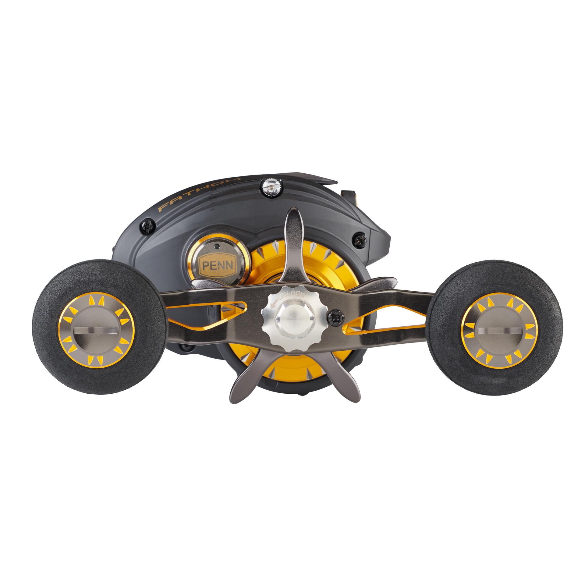 PENN Fathom™ Baitcast Fishing Reel - Saltwater & Freshwater Fishing Gear for Offshore, Inshore & Bass Fishing