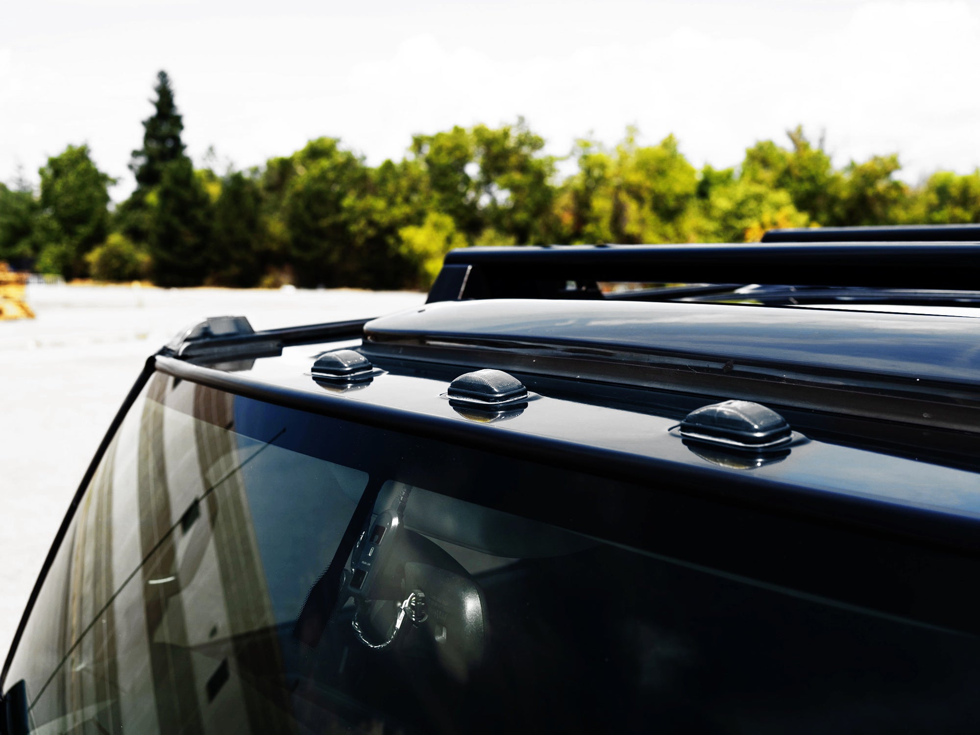 10-Piece Smoke Cab Roof Marker Light Covers Set for 2003-2009 Hummer H2 - Front & Rear Replacement Lenses - Off-Road & Night Driving Enhancement