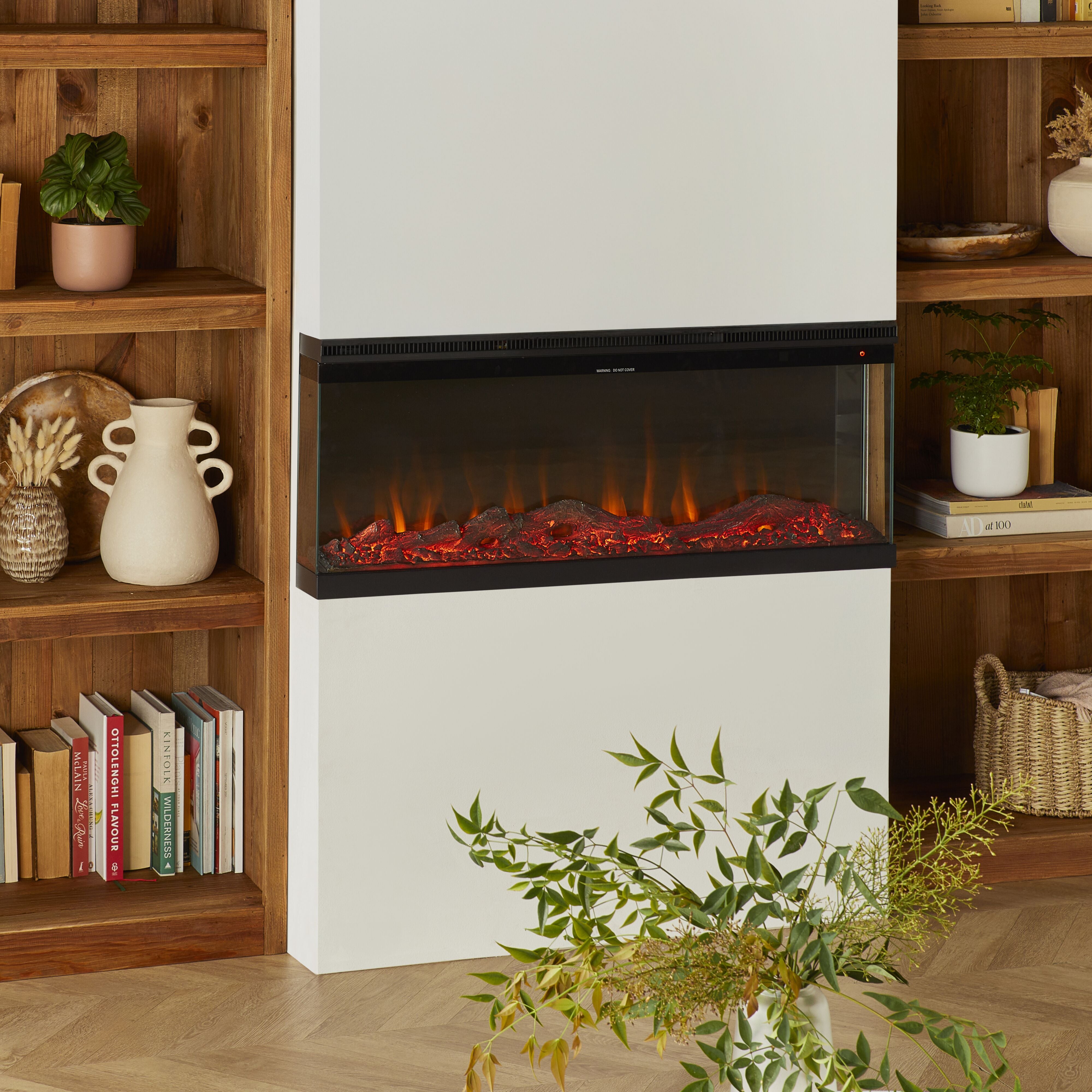 Boston Electric Fireplace Heater - 60