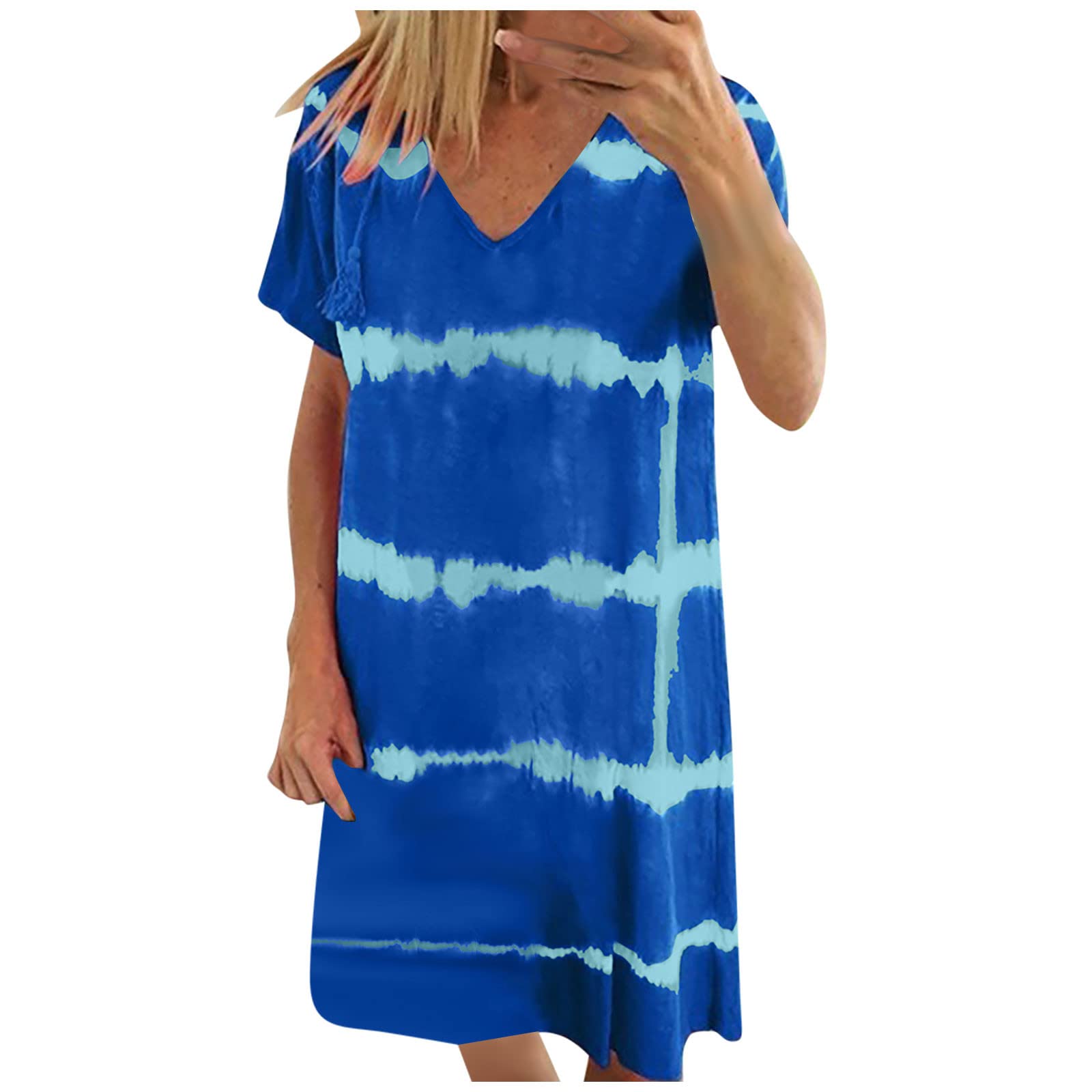 WANLID Women's A-Line Mini Dress - Light Green Short Cotton Formal Dress for Women, Spring 2022 Collection (Sizes S-5XL) | Perfect for Office Wear, Cocktail Parties & Spring Events