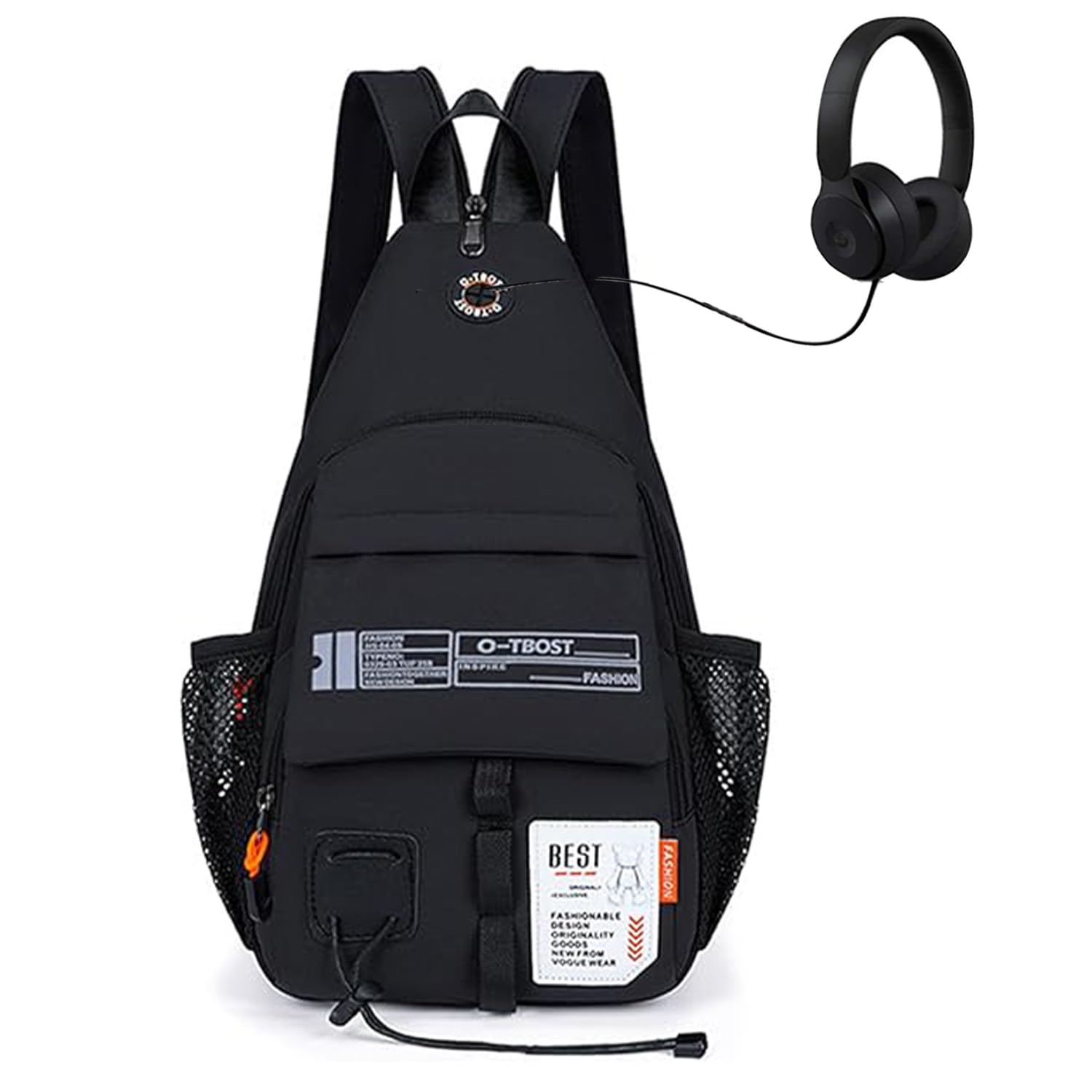 Waterproof Travel Backpack - Lightweight Sling Shoulder Bag for Hiking, Camping & Daily Commute | Durable & Weather-Resistant Outdoor Gear