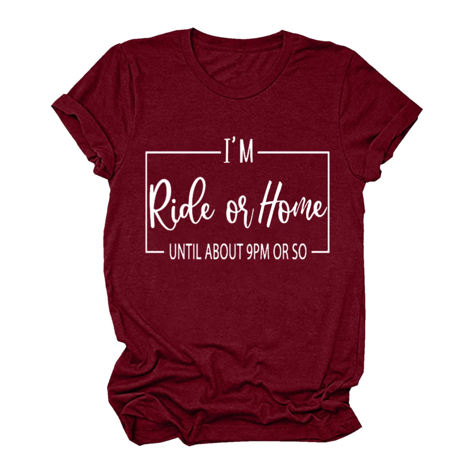 Women's Printed Round Neck Tunic Tee - Casual Short & Long Sleeve Tops for Everyday Wear | Perfect for Work, Weekend Outfits and Layering