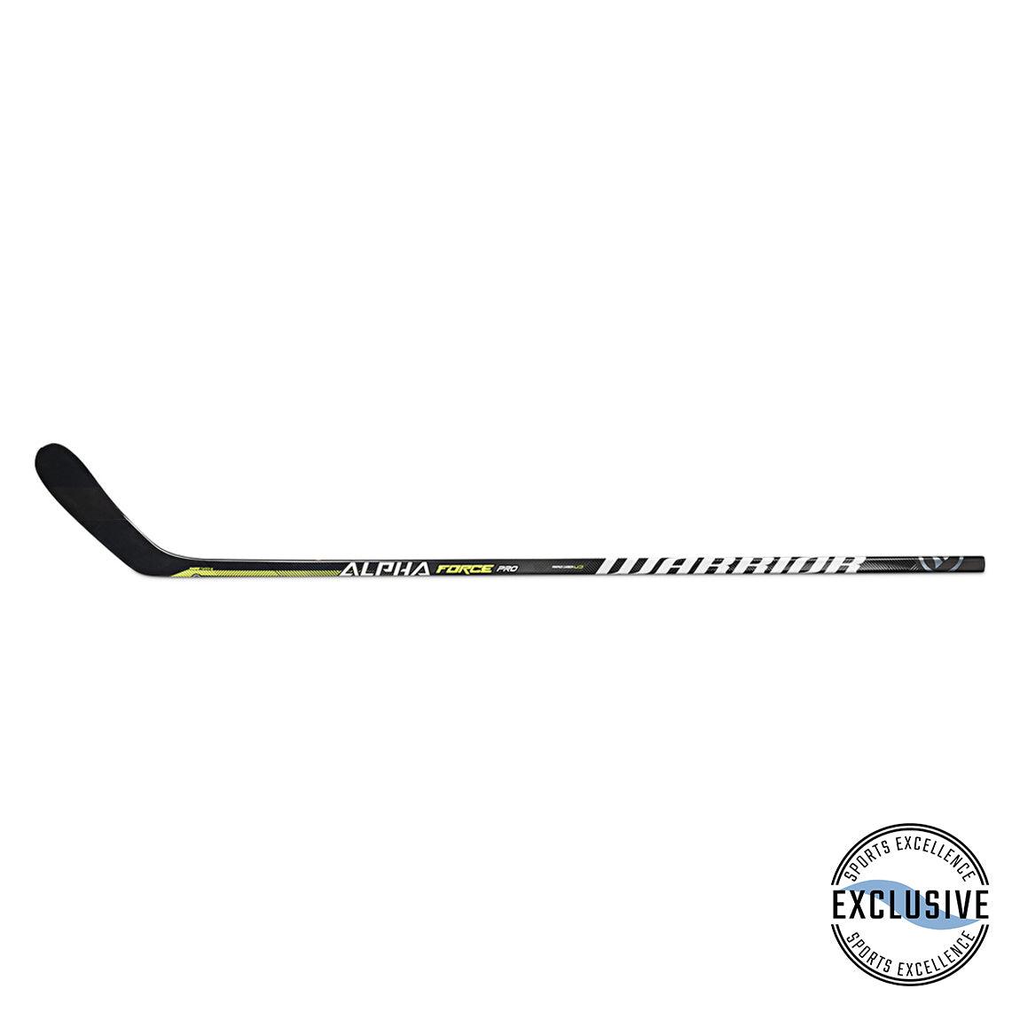 Alpha Force Pro Hockey Stick - Intermediate Flex for Youth & Adult Players - Perfect for Ice Hockey, Street Hockey & Training Sessions