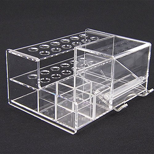 EarlyWish Acrylic Dental Organizer - Resin Syringe & Adhesive Dispenser Holder for Dentists | Perfect for Dental Clinics & Orthodontic Procedures