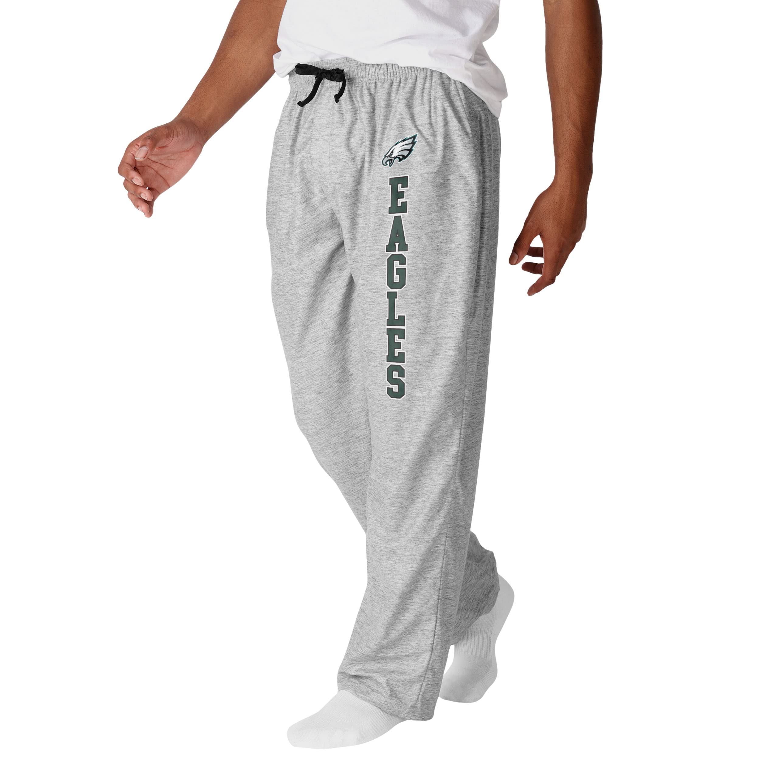 FOCO Men's NFL Team Logo Lounge Pants - Soft & Comfortable Sleepwear Pajama Bottoms for Football Fans - Perfect for Lounging, Sleeping & Game Day