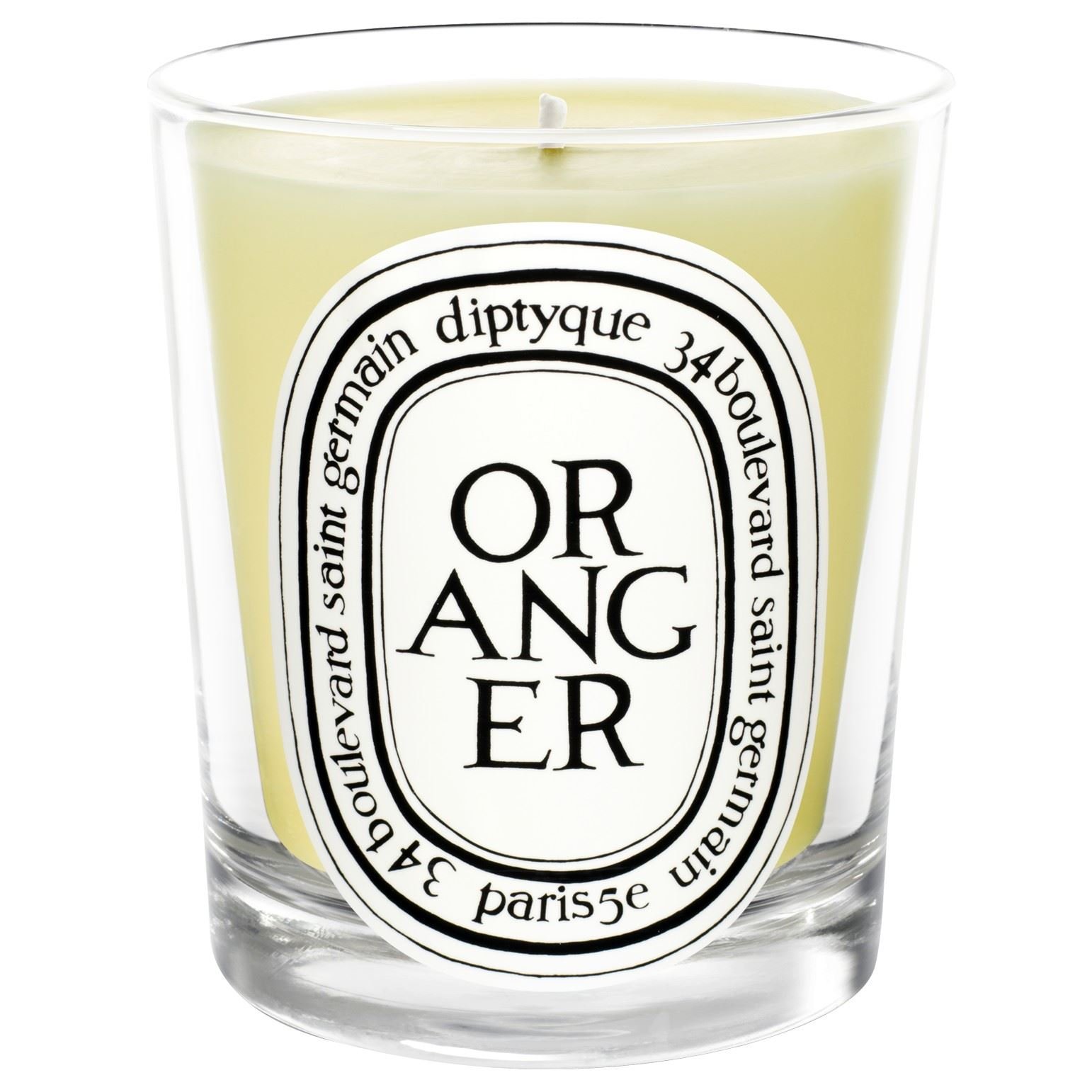 Diptyque Oranger Scented Candle 190g - Premium Orange Blossom Fragrance Candle for Home, Spa & Relaxation - Luxury Scented Candle for Bedroom, Bathroom & Gift Giving