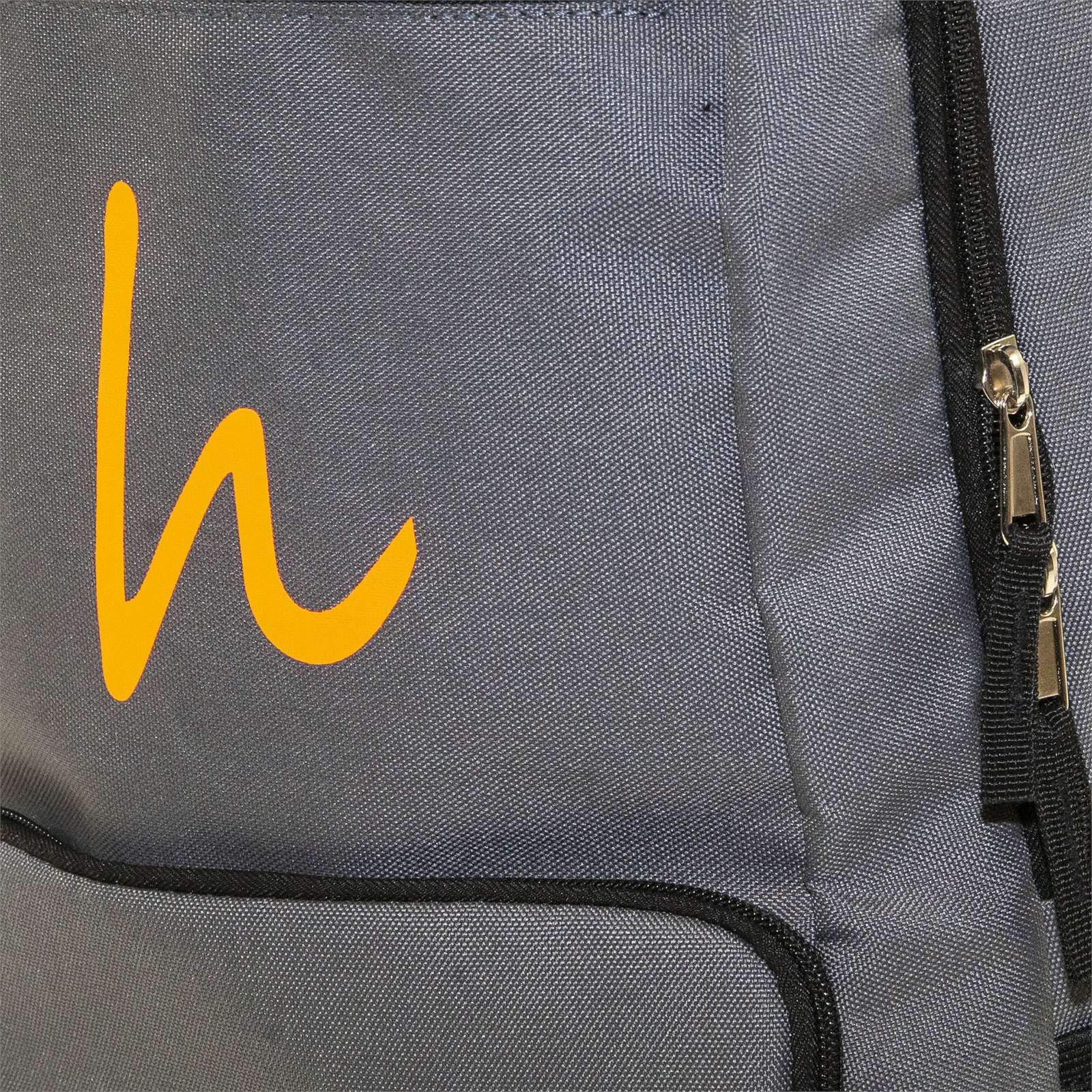 17 Inch Hakki Lightweight Laptop Backpack with Padded Sleeve - Waterproof Travel Rucksack for Men & Women (Gray) - Perfect for Work, School, College and Outdoor Adventures