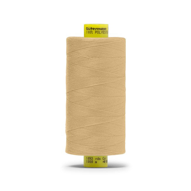 Gutermann Mara 100 Polyester Thread - 1093 Yards per Spool (White) - Strong & Durable Sewing Thread for Quilting, Upholstery & Craft Projects