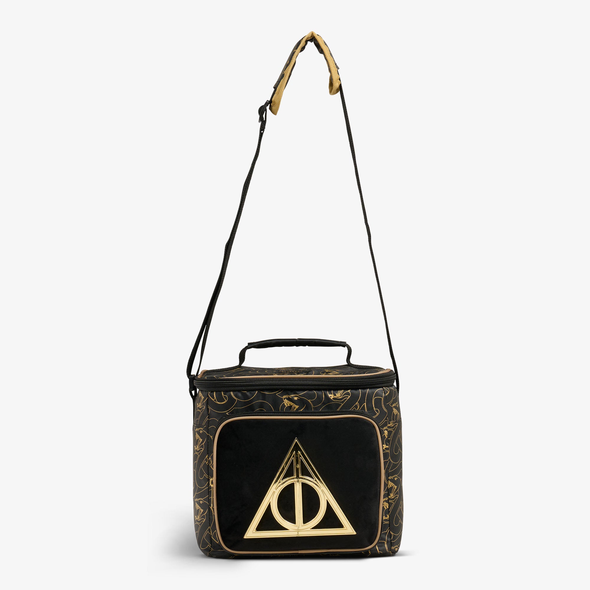 Harry Potter Dark Arts Insulated Lunch Box - Reusable Cooler Bag for School, Work & Picnics - Officially Licensed Wizarding World Merchandise