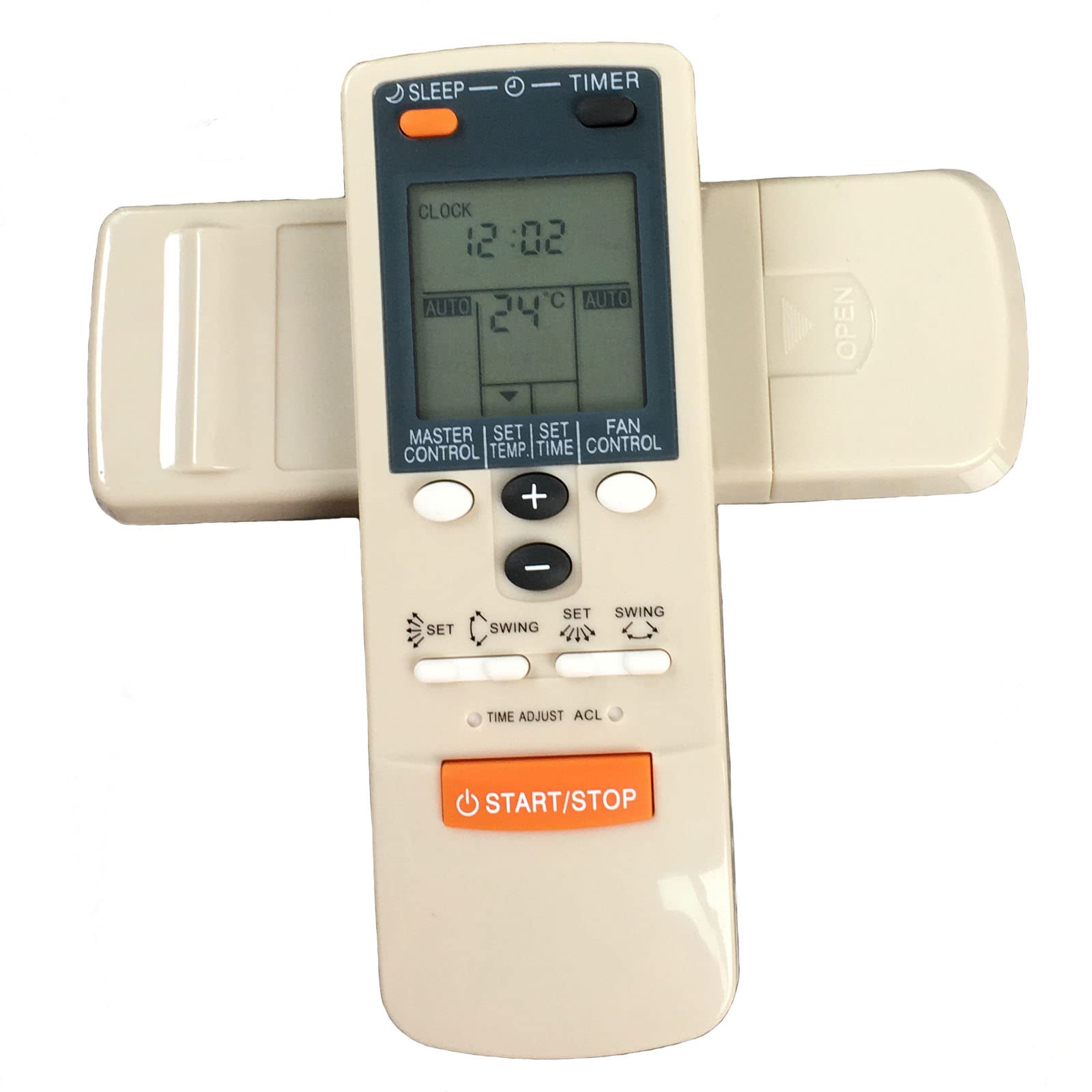 Universal Air Conditioner Replacement Remote Control Compatible with Fujitsu AR-JW17, AR-JW31, AR-JW2, AR-JW27, AR-JW30 - Perfect for Home, Office, and Hotel AC Units