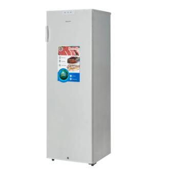 Farfalla BUF NF190 190L Upright Freezer - Energy Efficient Standalone Deep Freezer for Home, Garage, or Basement - Perfect for Storing Frozen Foods, Meat, and Ice Cream